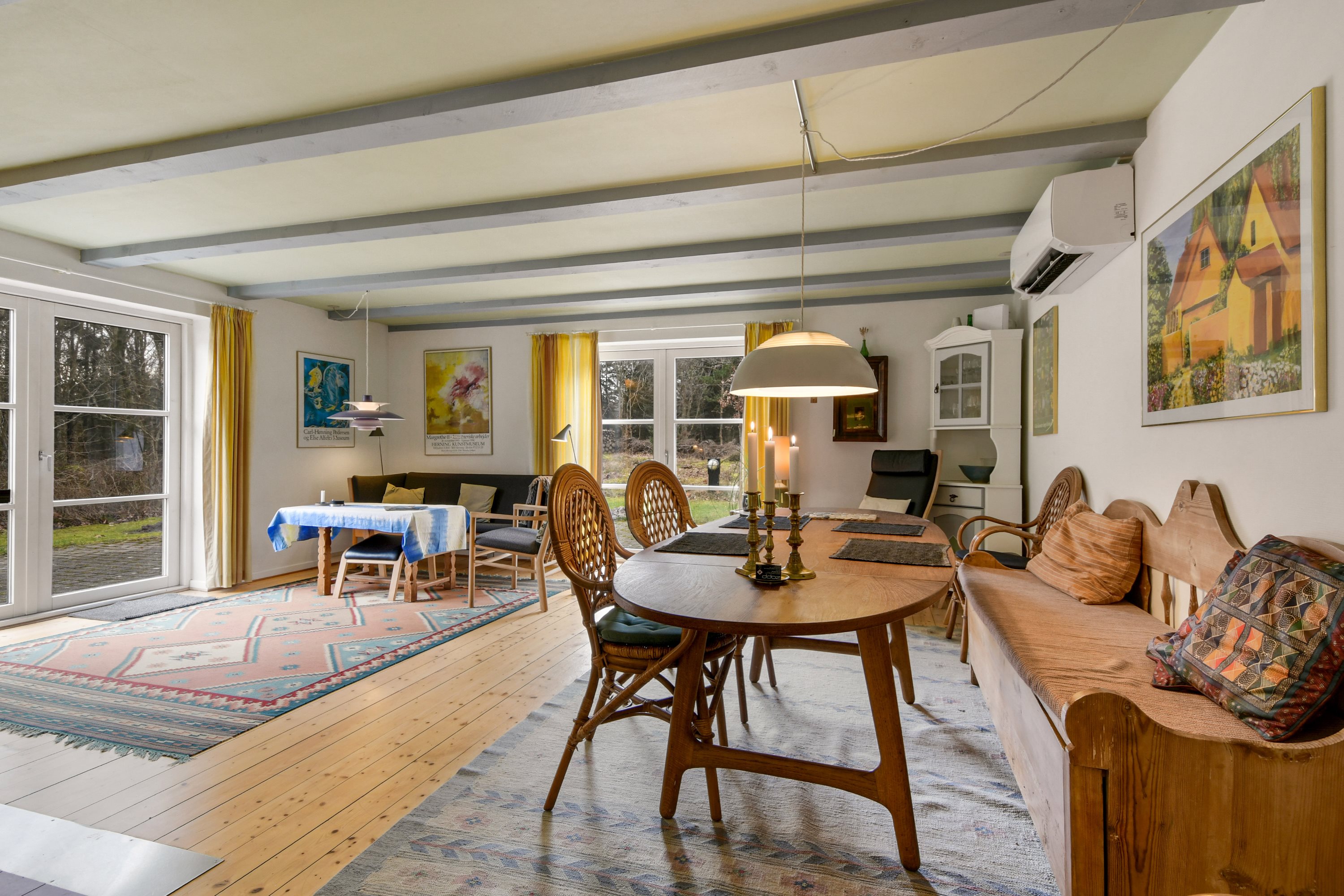 Fremhævet stue billede i fuldskærmstilstand. Billede af Egernvej 6, Husby, 6990 Ulfborg