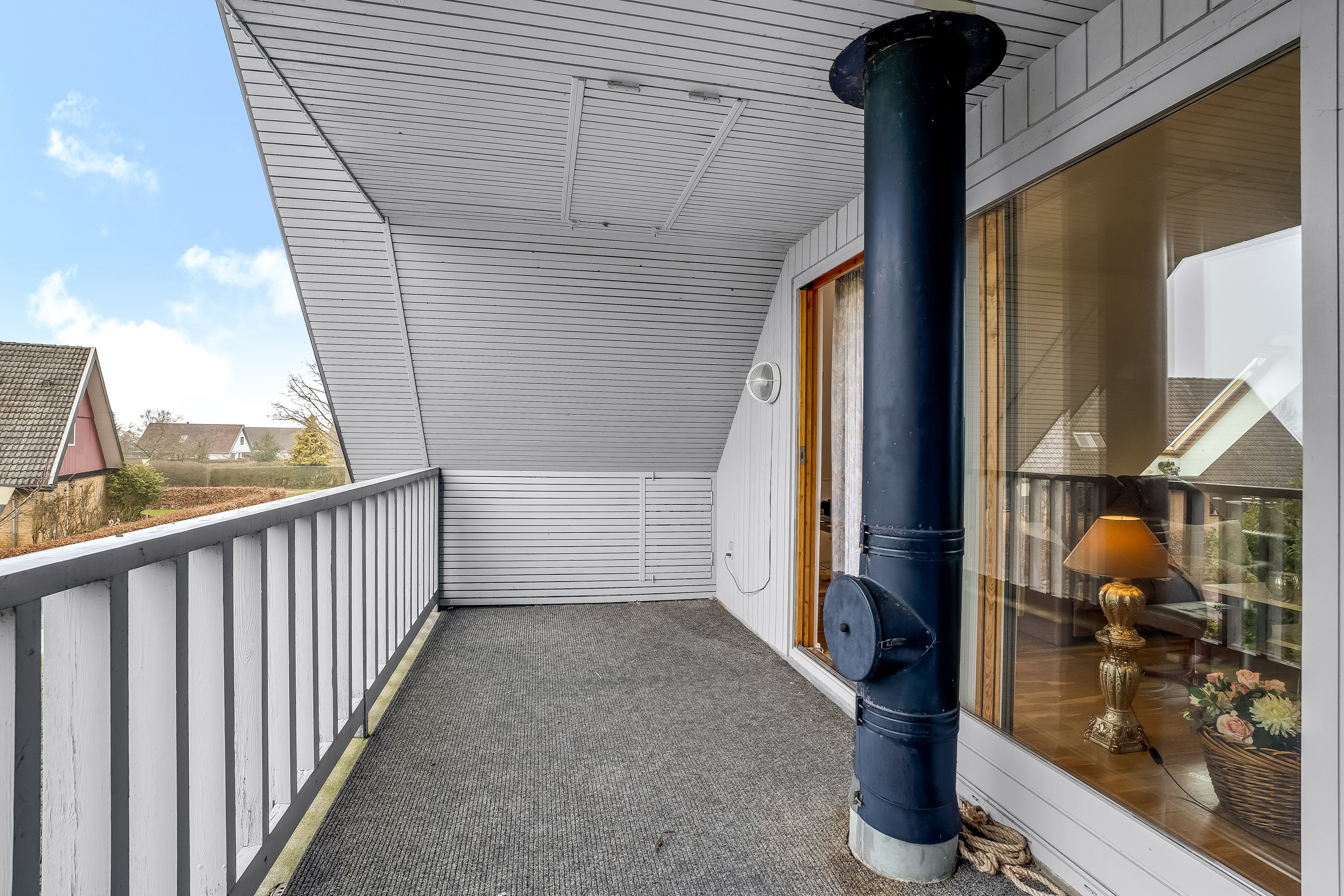 Fremhævet altan billede i fuldskærmstilstand. Billede af Lindstrømsvej 3, 4941 Bandholm