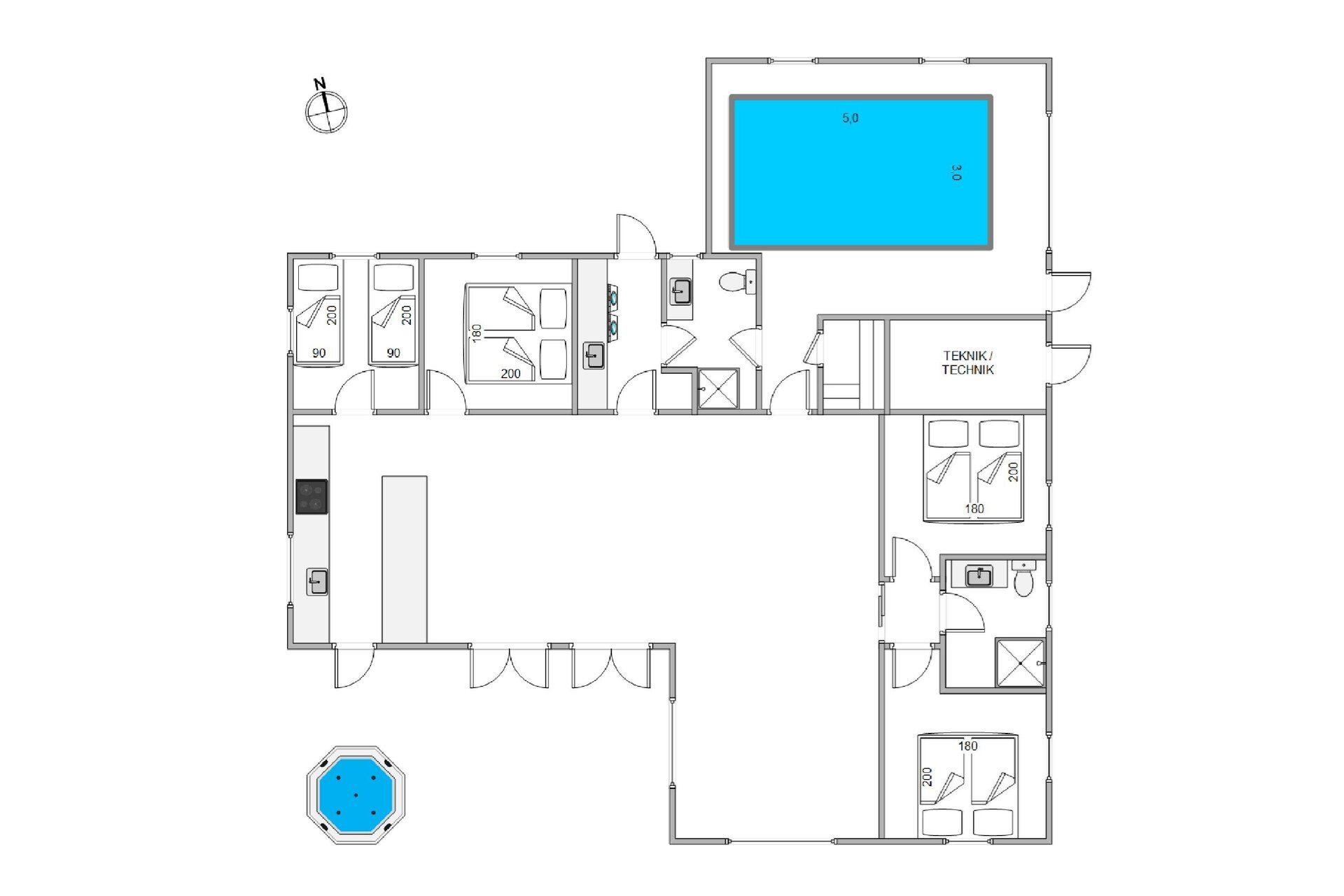Plantegninger billede af Svinget 1C, 6857 Blåvand