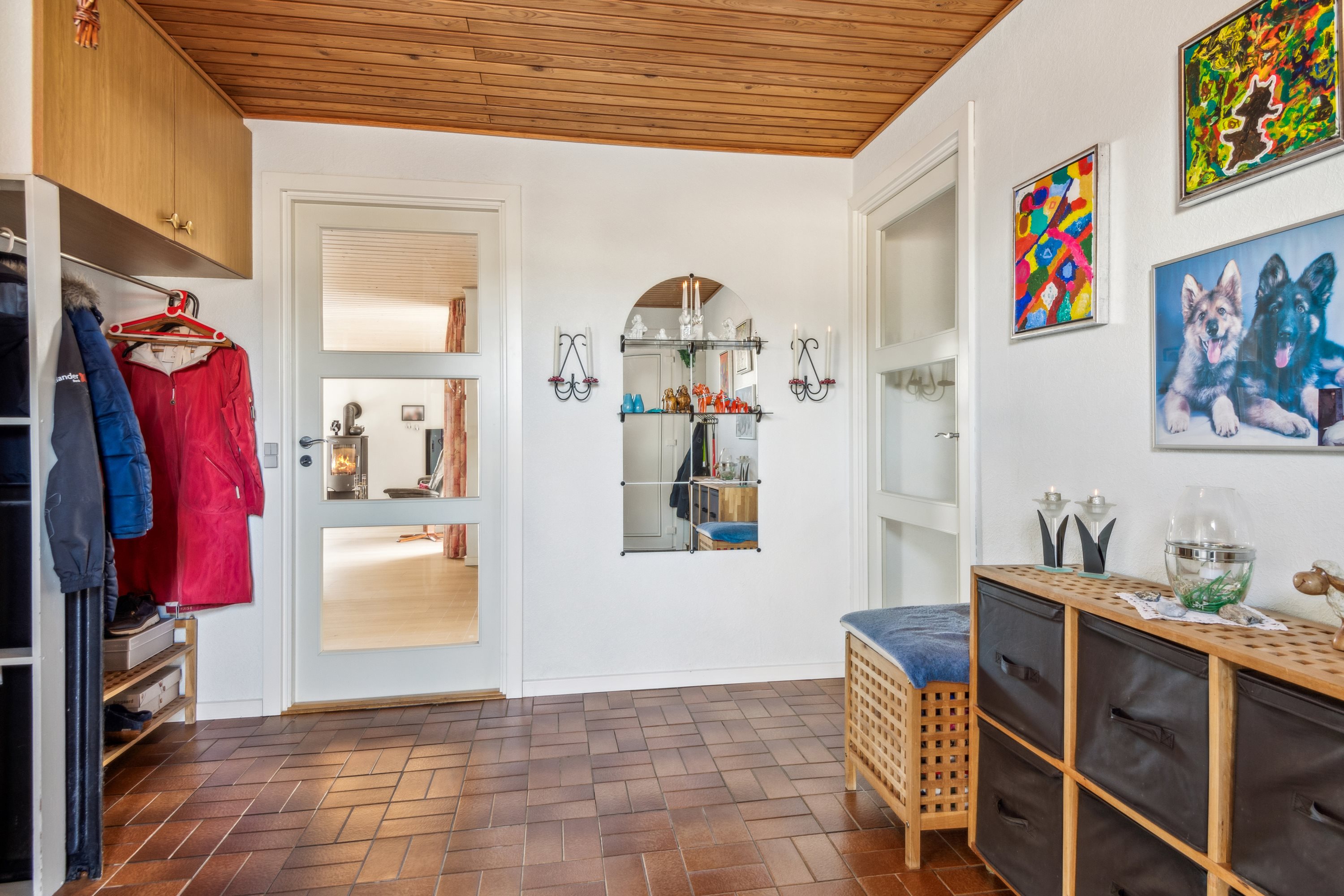 Fremhævet entré billede i fuldskærmstilstand. Billede af Porsborgvej 23, 9530 Støvring