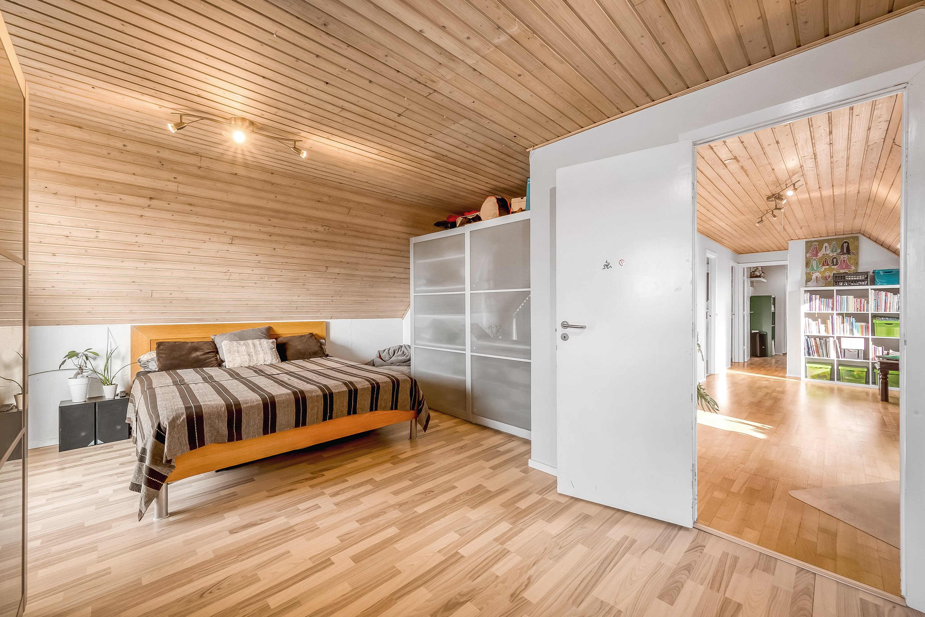 Fremhævet soveværelse  billede i fuldskærmstilstand. Billede af Kløvervænget 4, 6900 Skjern