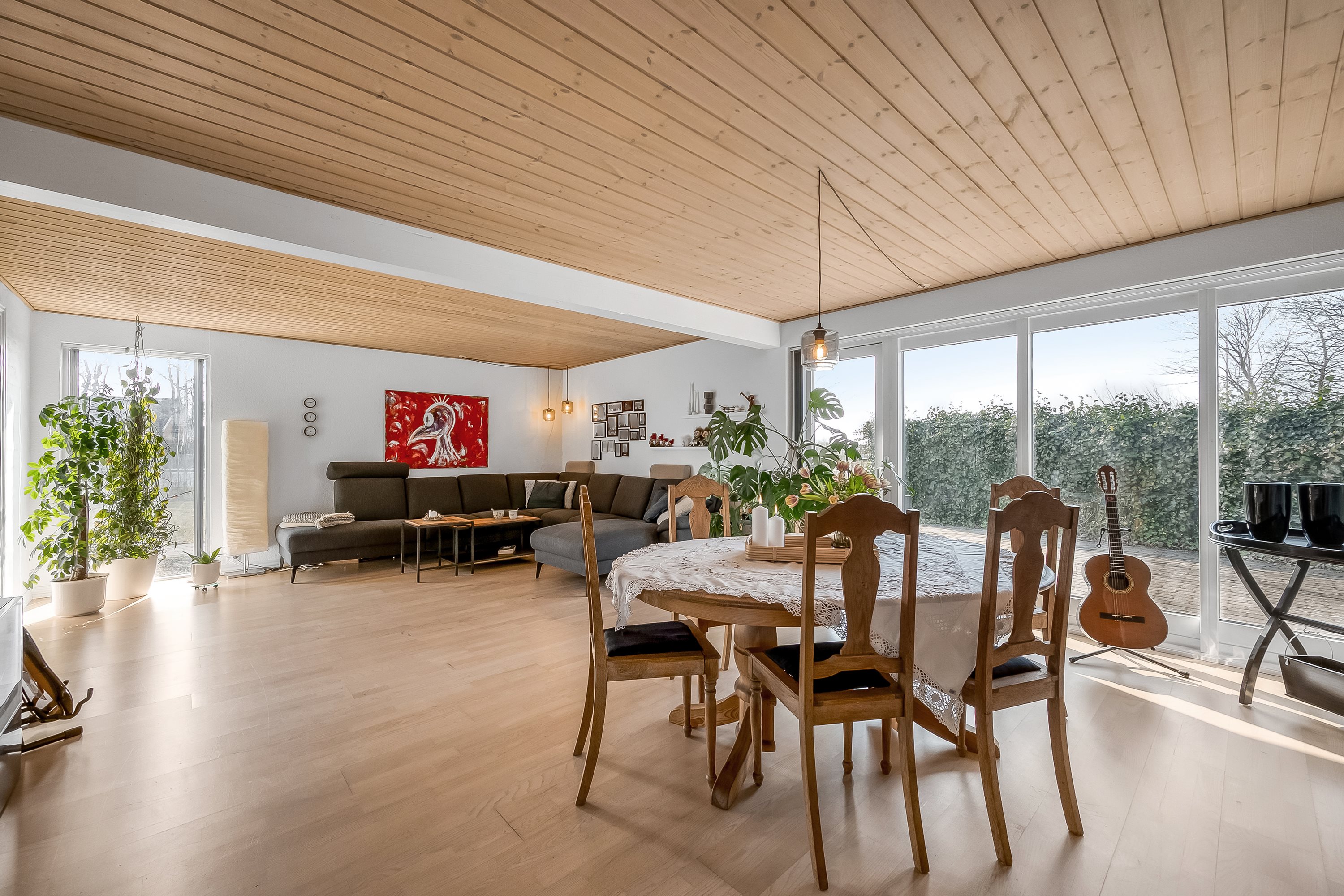 Miniaturebillede 2: stue . Billede af Kløvervænget 4, 6900 Skjern