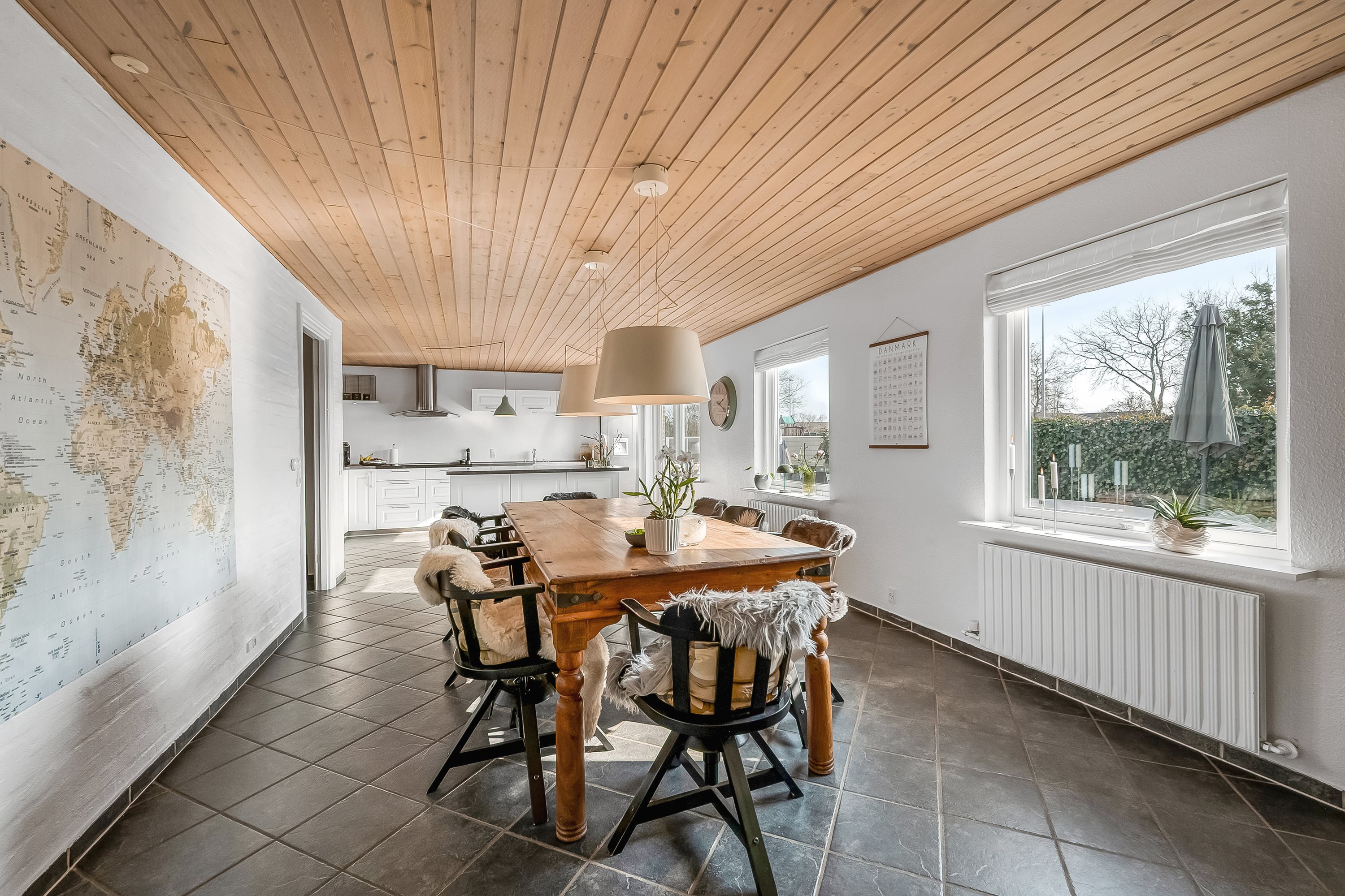 Fremhævet køkken alrum billede i fuldskærmstilstand. Billede af Kløvervænget 4, 6900 Skjern