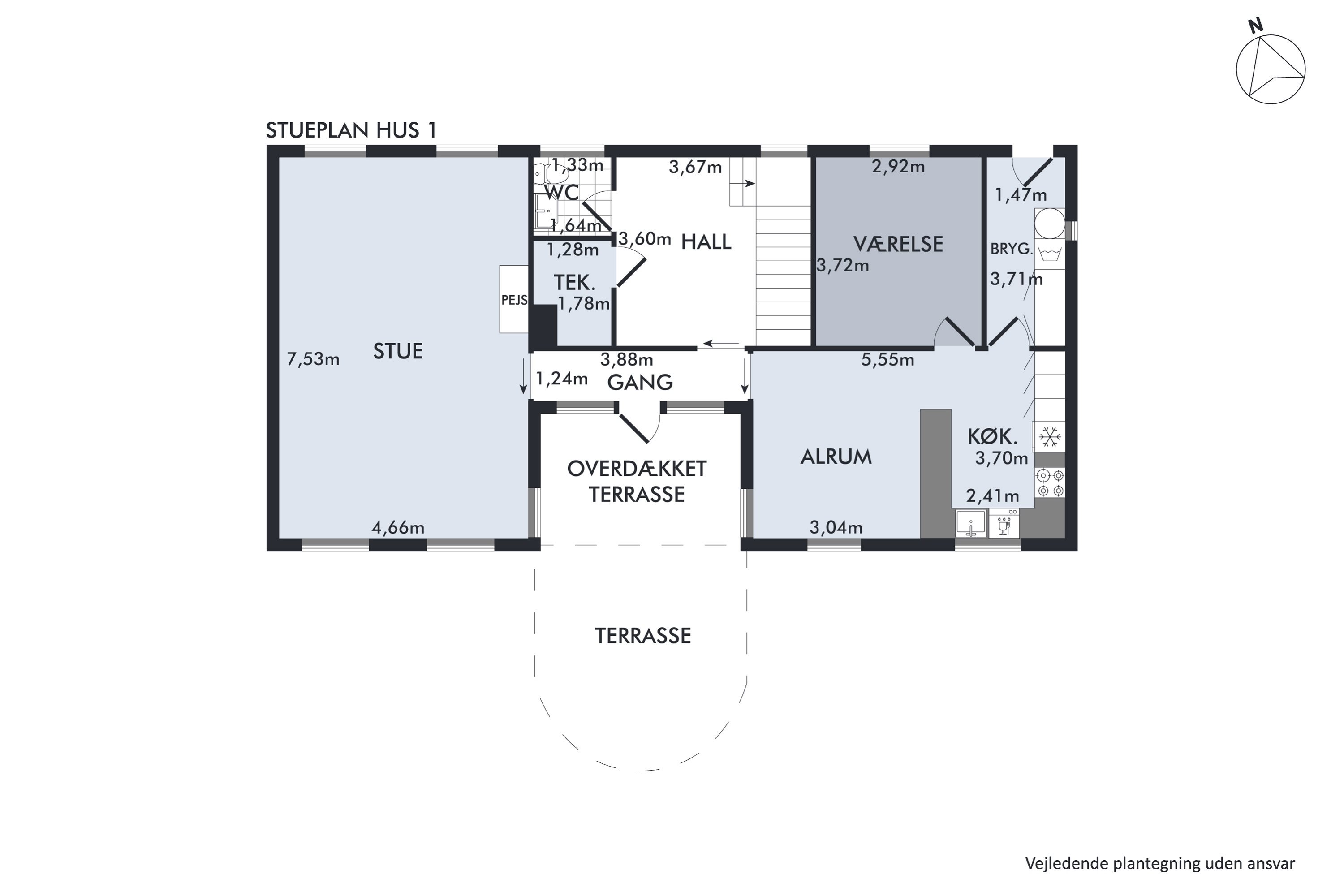 Plantegninger billede af Handrupgårdvej 28, Handrup Strand, 8400 Ebeltoft