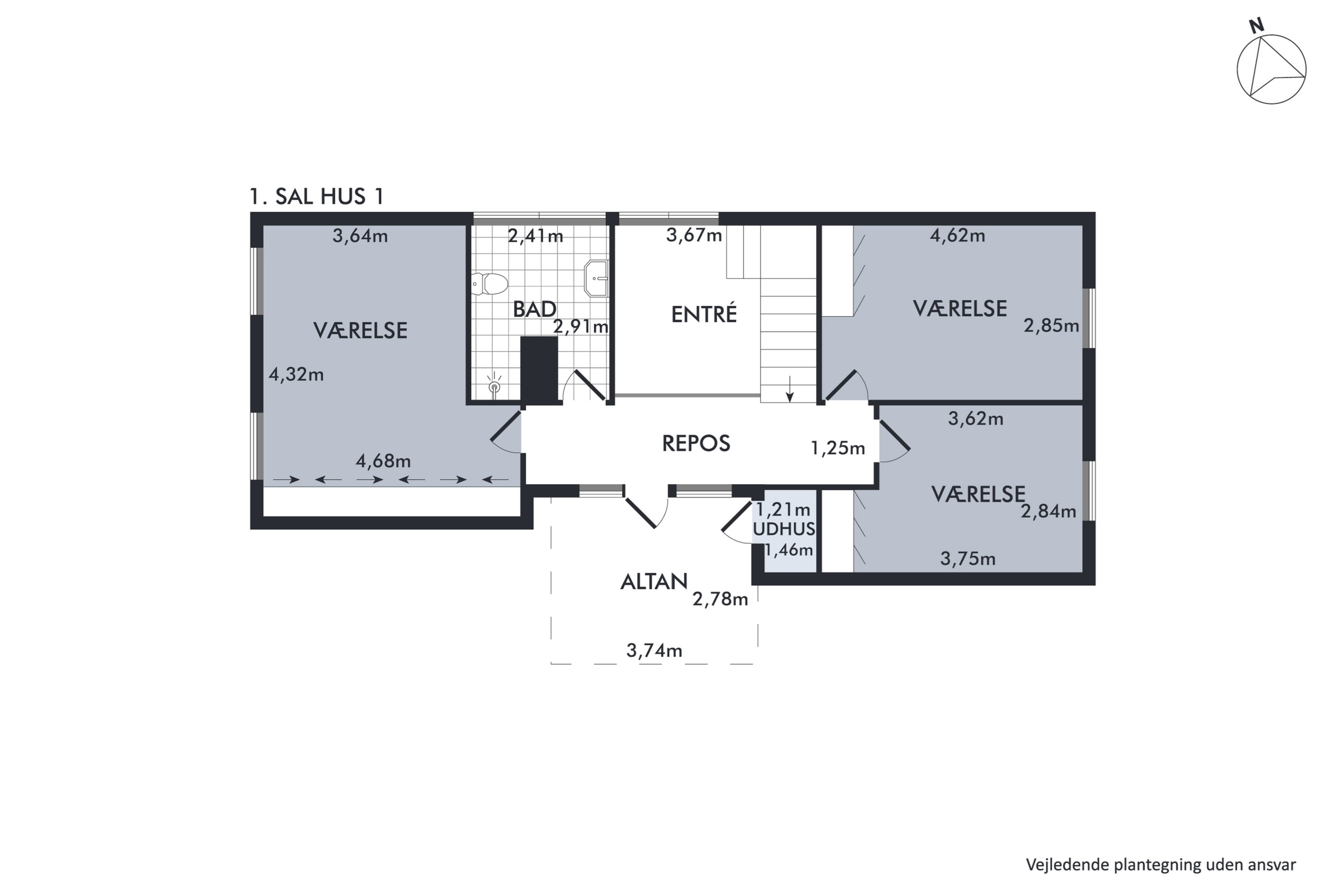Plantegninger billede af Handrupgårdvej 28, Handrup Strand, 8400 Ebeltoft