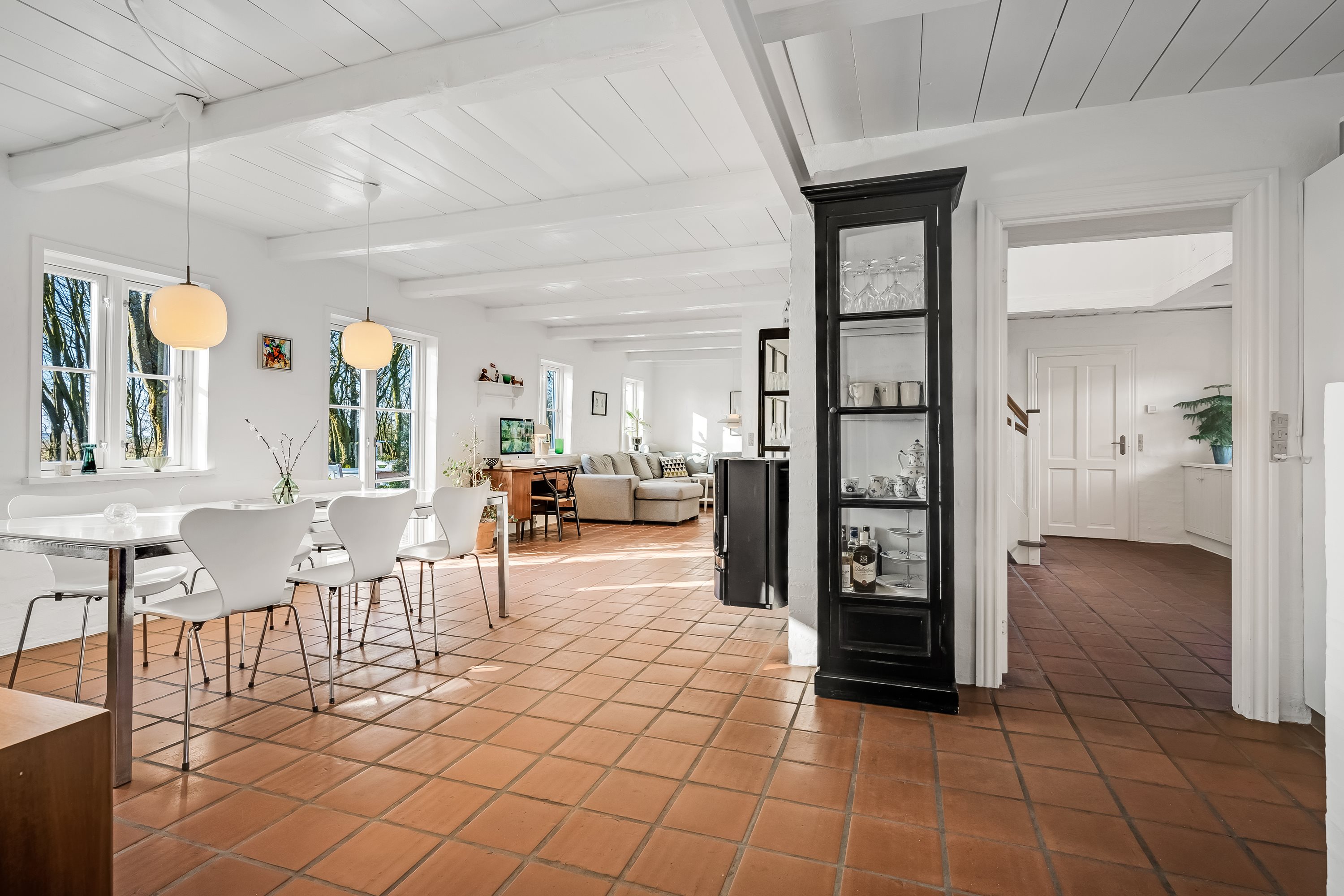 Fremhævet køkkenalrum billede i fuldskærmstilstand. Billede af Lemtorpvej 27, Nørlem, 7620 Lemvig