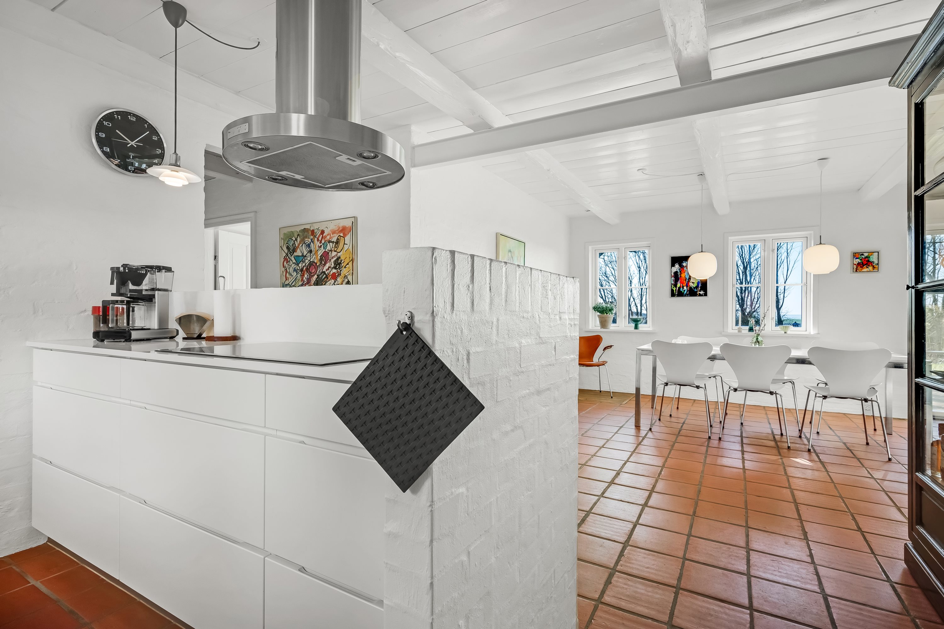 Fremhævet køkken billede i fuldskærmstilstand. Billede af Lemtorpvej 27, Nørlem, 7620 Lemvig