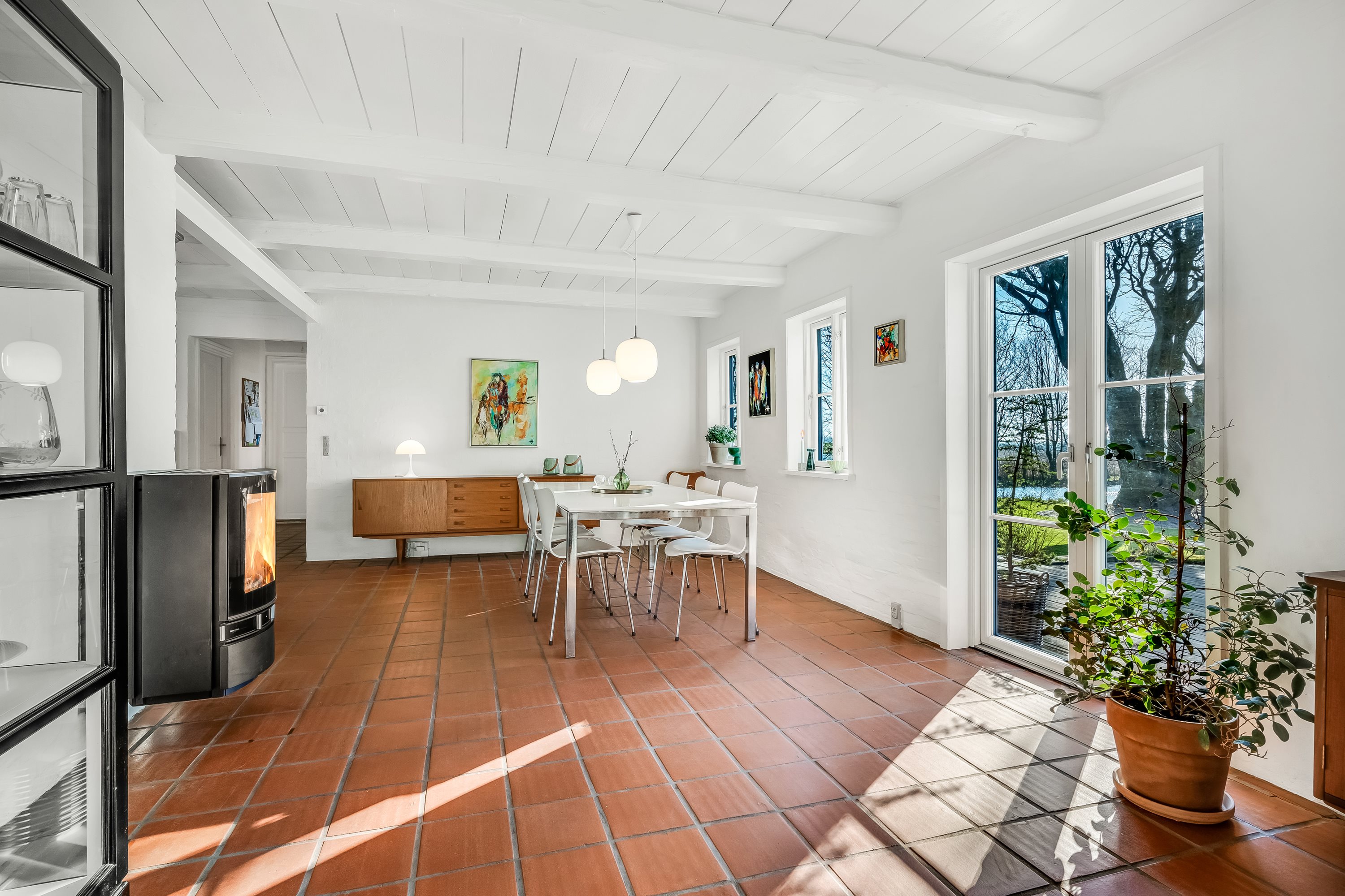 Fremhævet køkkenalrum billede i fuldskærmstilstand. Billede af Lemtorpvej 27, Nørlem, 7620 Lemvig