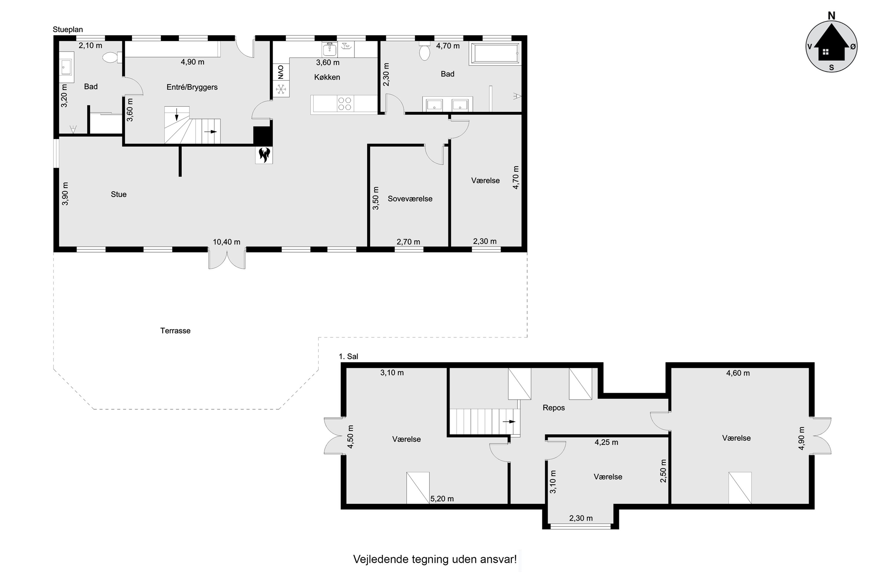 Plantegninger billede af Lemtorpvej 27, Nørlem, 7620 Lemvig