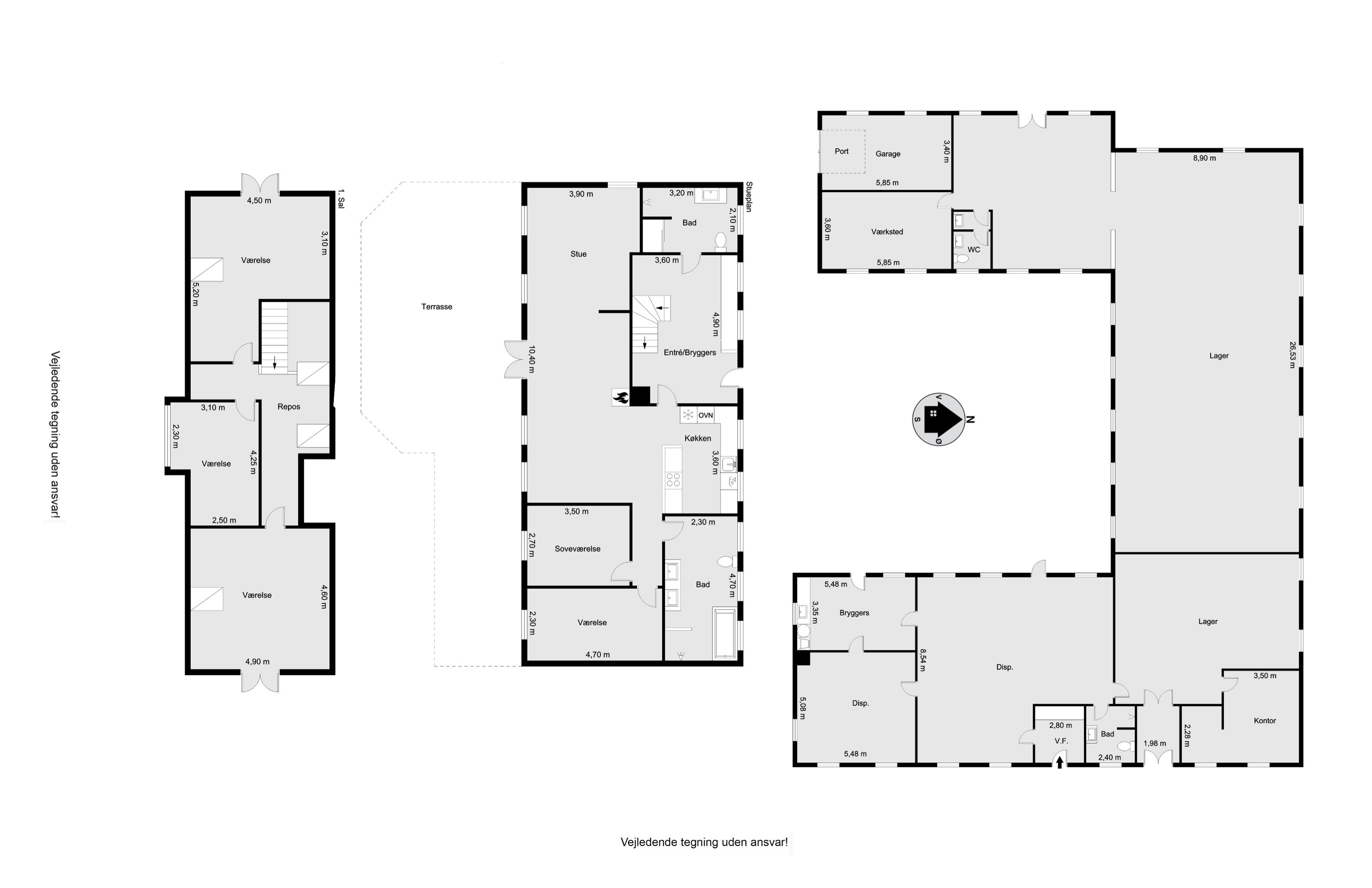 Plantegninger billede af Lemtorpvej 27, Nørlem, 7620 Lemvig