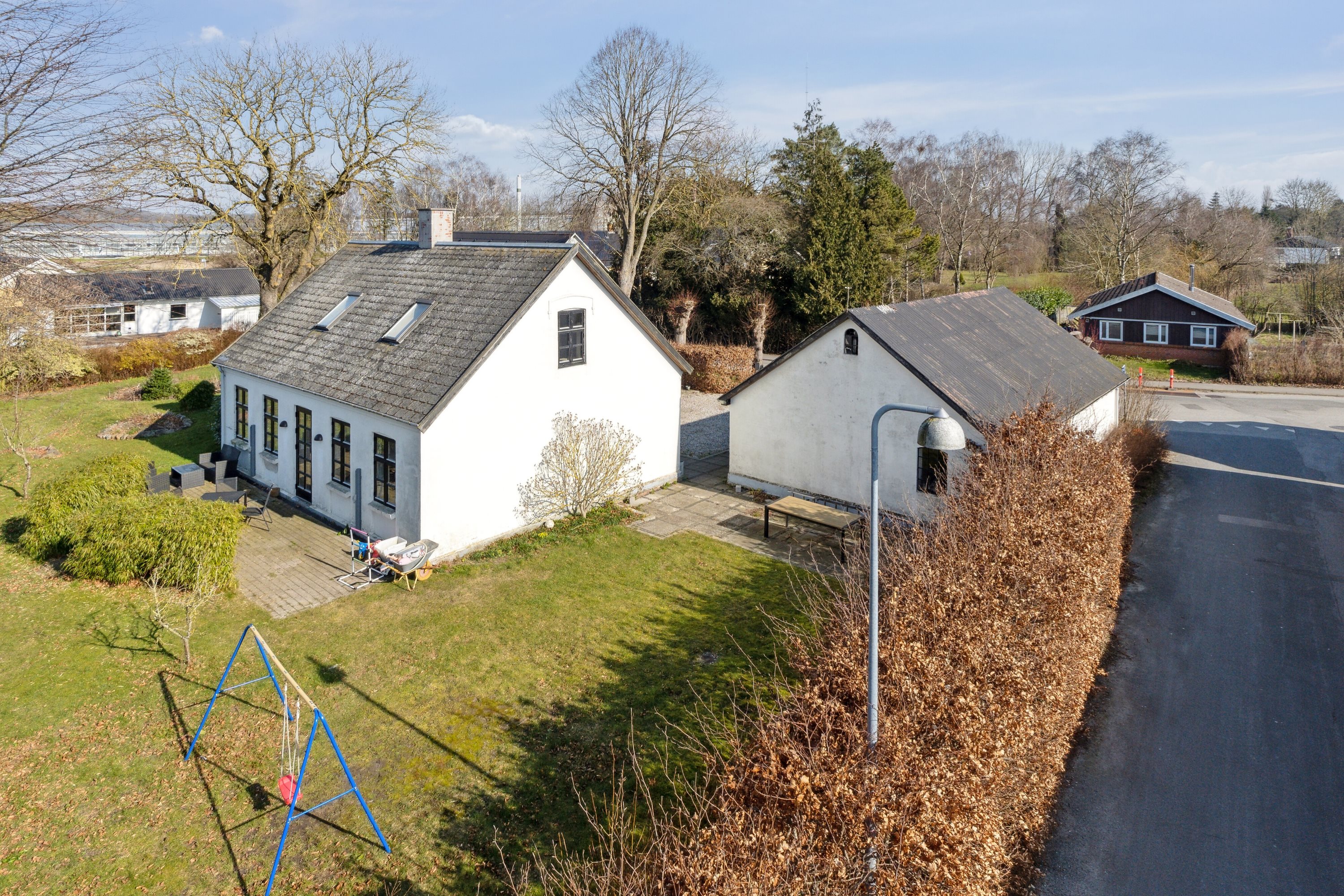 Fremhævet set fra vejen billede i fuldskærmstilstand. Billede af Rørkærvej 9, 4760 Vordingborg