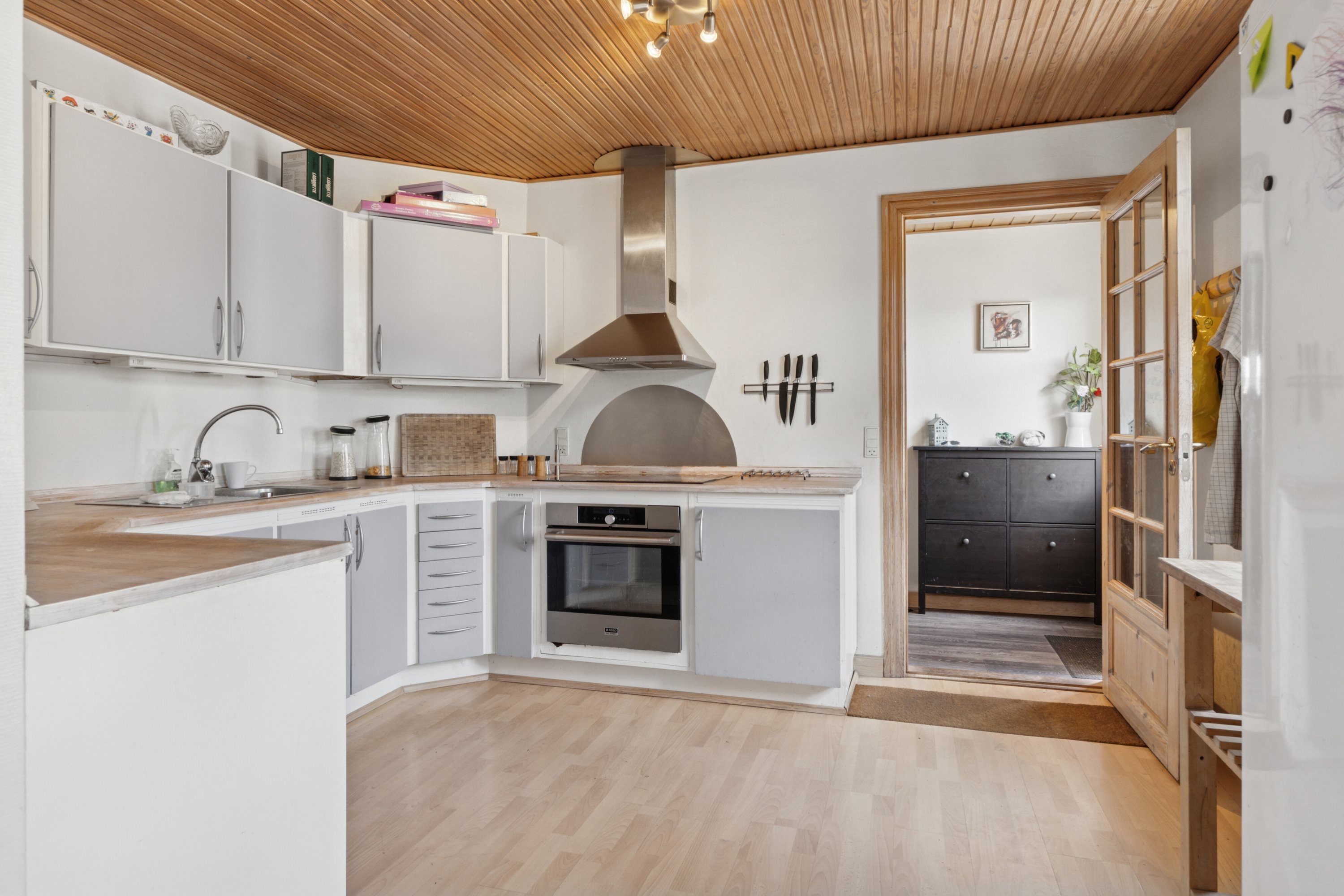 Fremhævet køkken billede i fuldskærmstilstand. Billede af Rørkærvej 9, 4760 Vordingborg