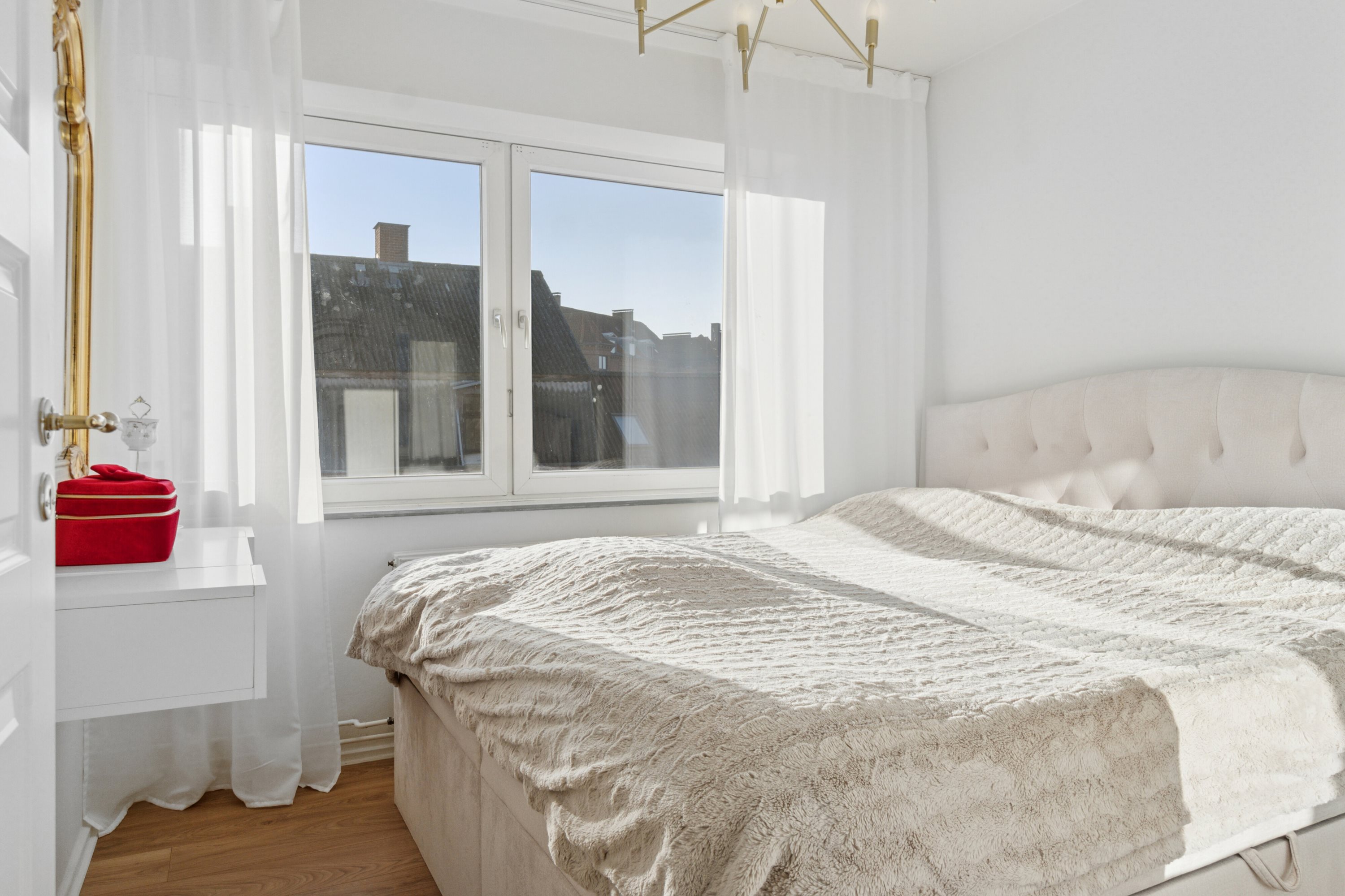 Fremhævet soveværelse billede i fuldskærmstilstand. Billede af Nansensgade 14, 2. 13., 4200 Slagelse