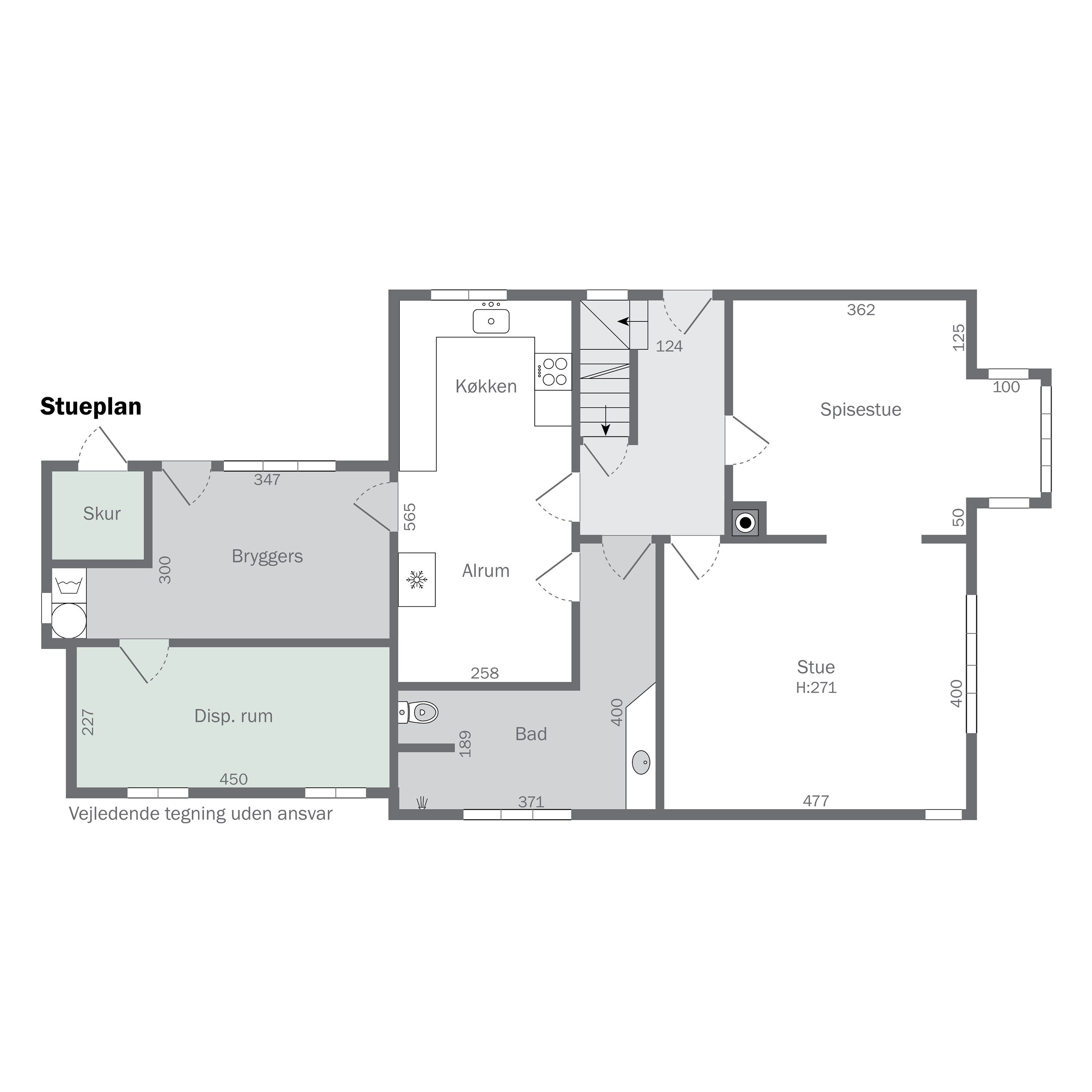 Plantegninger billede af Lindbjerg 33, 6200 Aabenraa