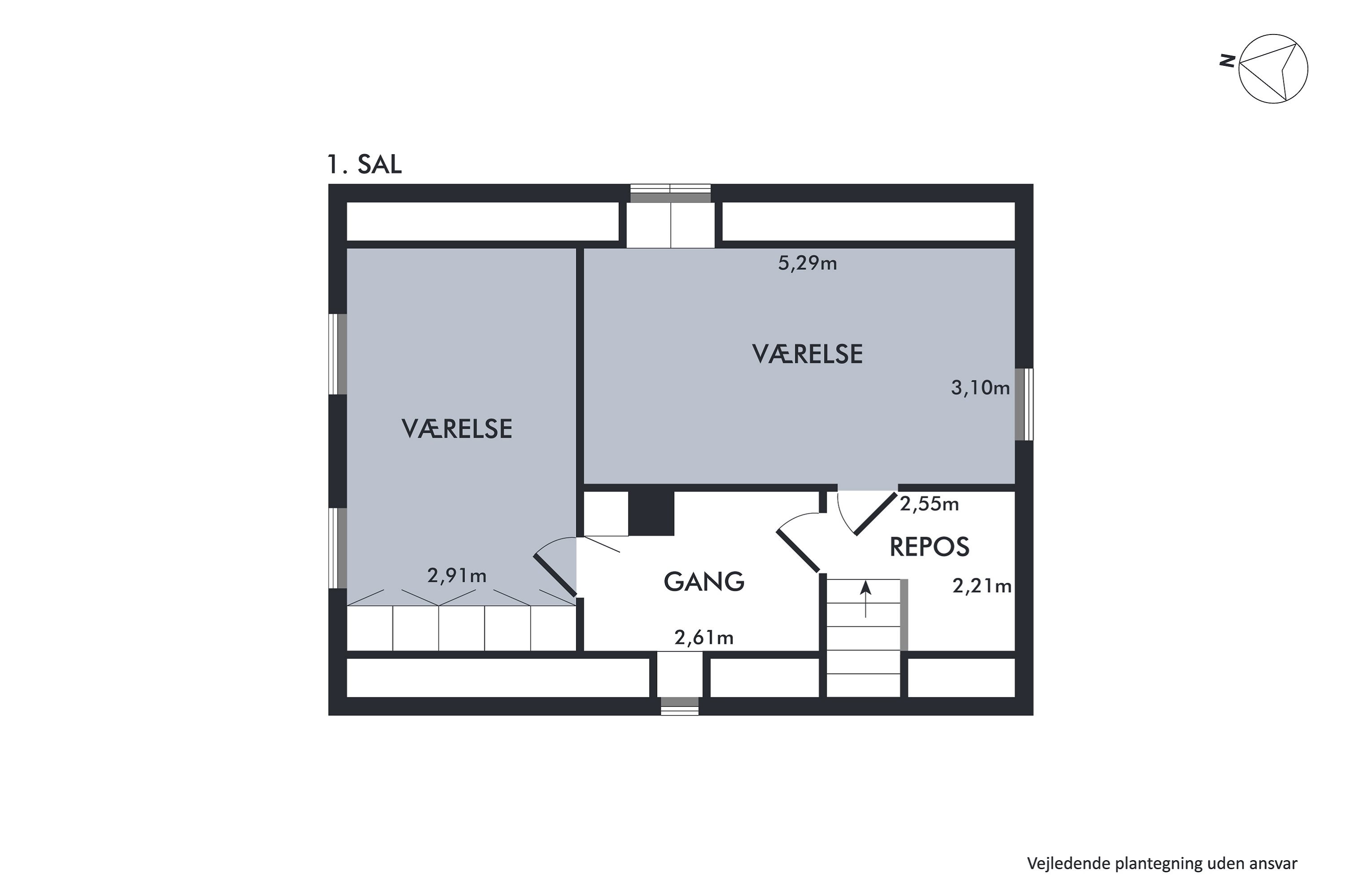 Plantegninger billede af Næssundvej 173, 7980 Vils