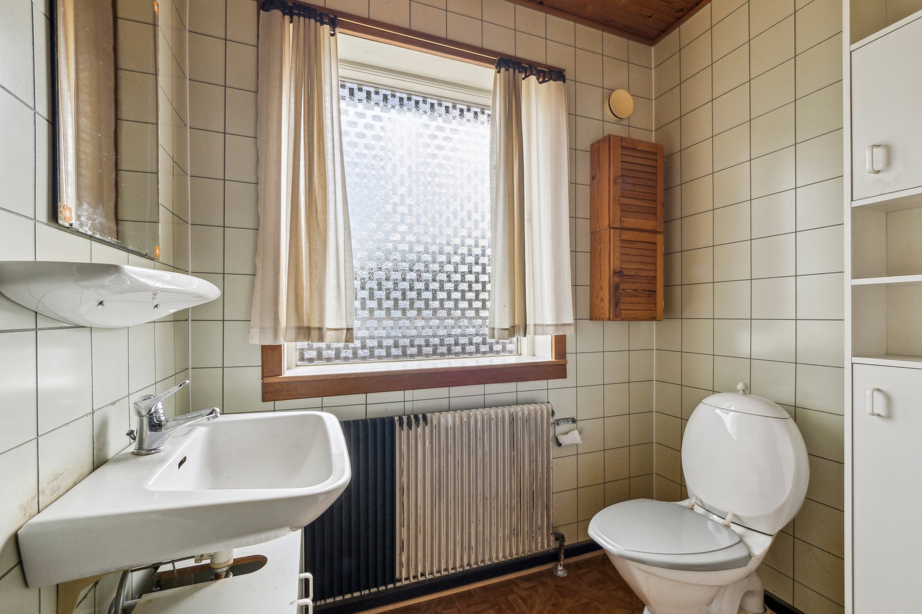 Fremhævet badeværelse billede i fuldskærmstilstand. Billede af Næssundvej 173, 7980 Vils