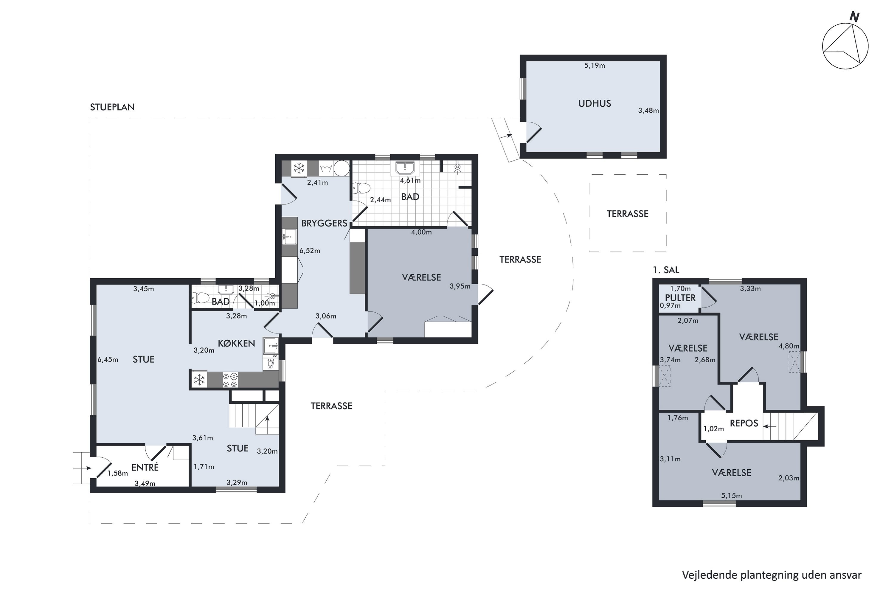 Plantegninger billede af Gl Kirkevej 15, Vejlby, 8961 Allingåbro
