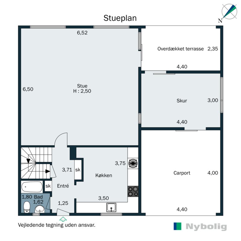 Plantegninger billede af Vandlingvej 36, 6100 Haderslev