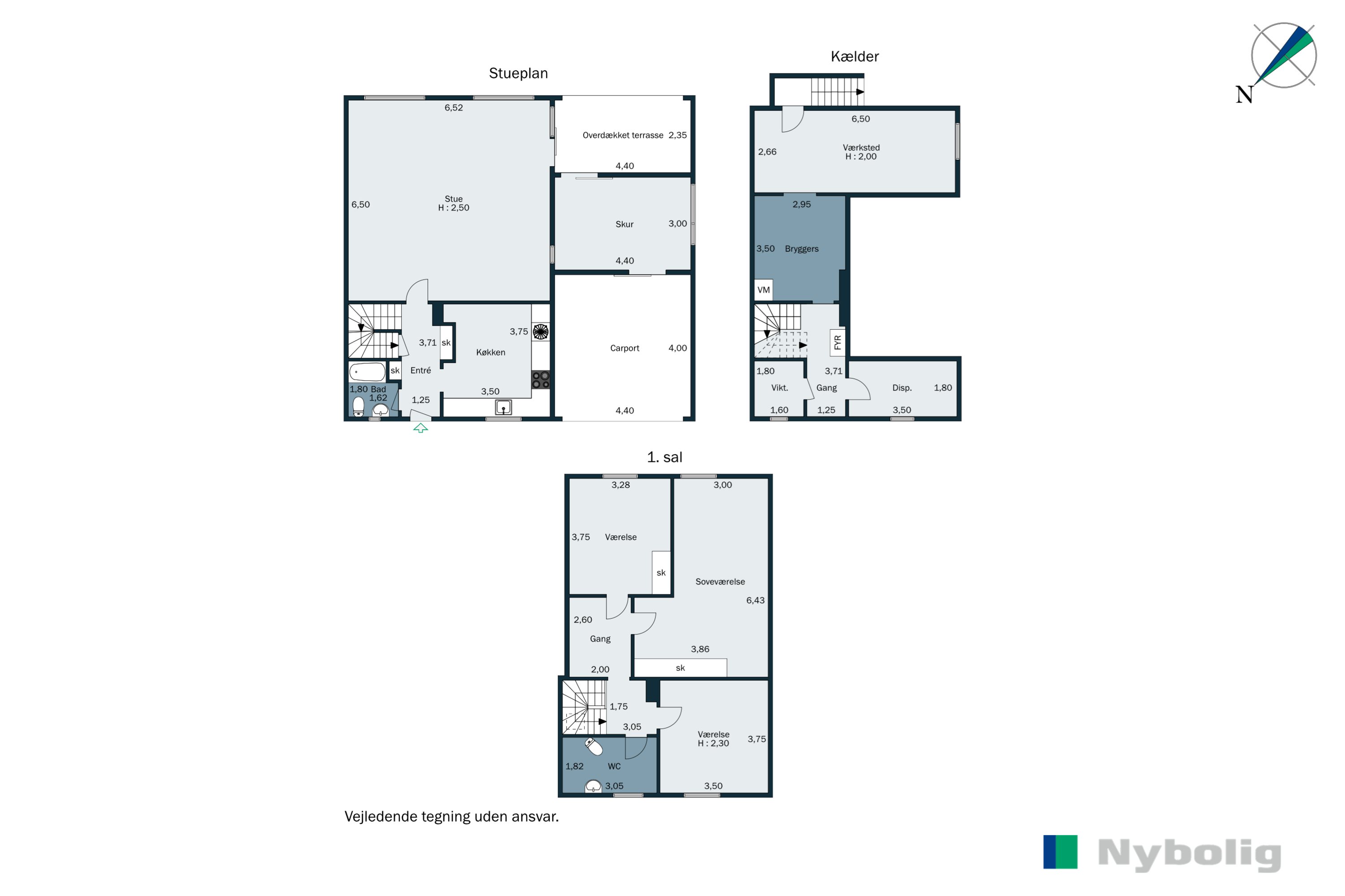 Plantegninger billede af Vandlingvej 36, 6100 Haderslev