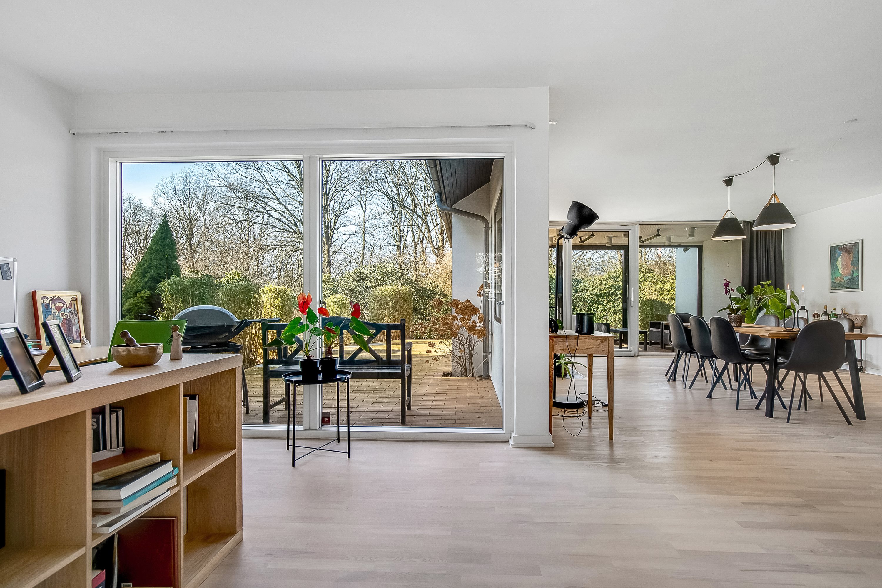 Fremhævet stue billede i fuldskærmstilstand. Billede af Heimdalsvej 15, 6000 Kolding