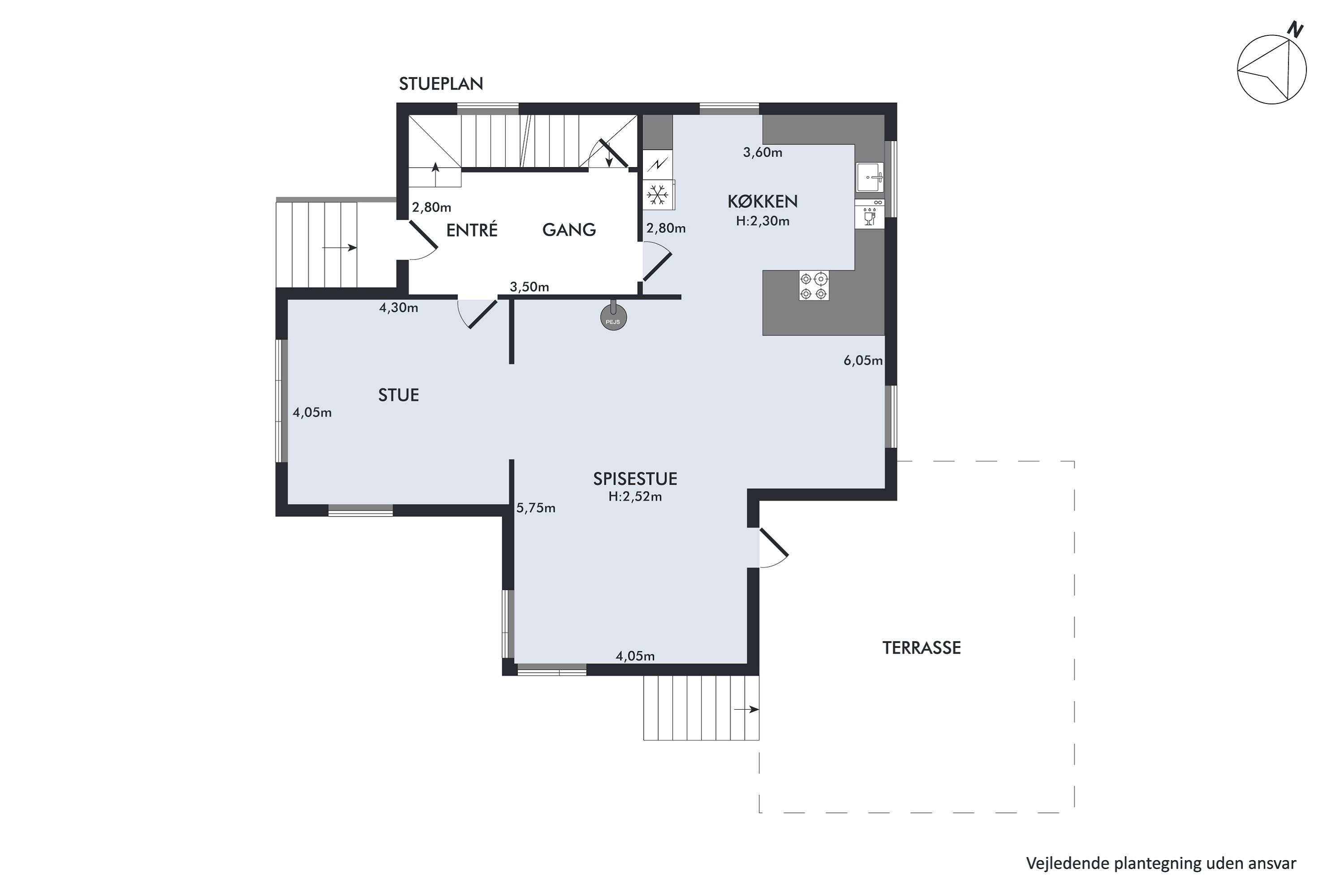 Plantegninger billede af Stenaltvej 5, 8930 Randers NØ