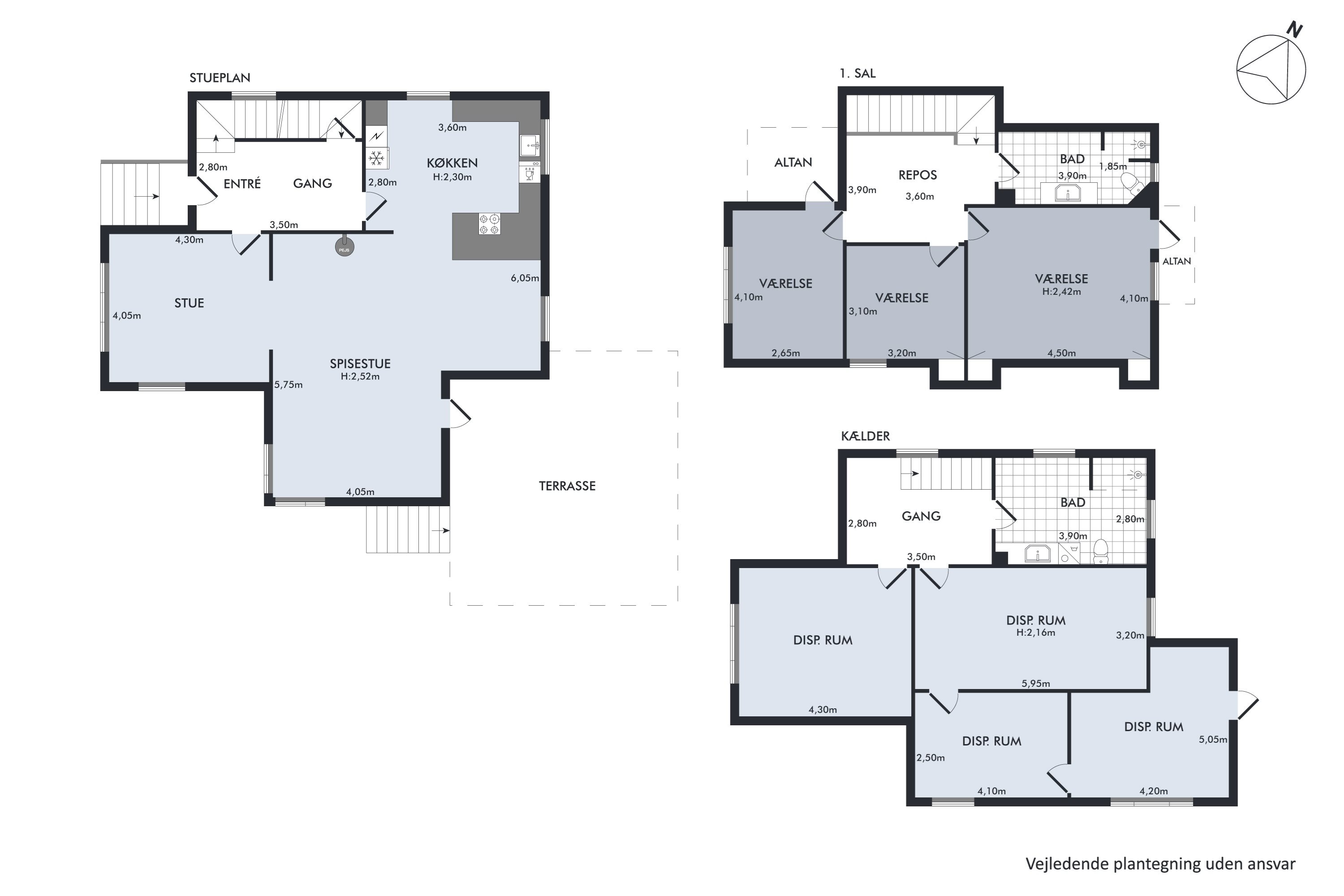 Plantegninger billede af Stenaltvej 5, 8930 Randers NØ
