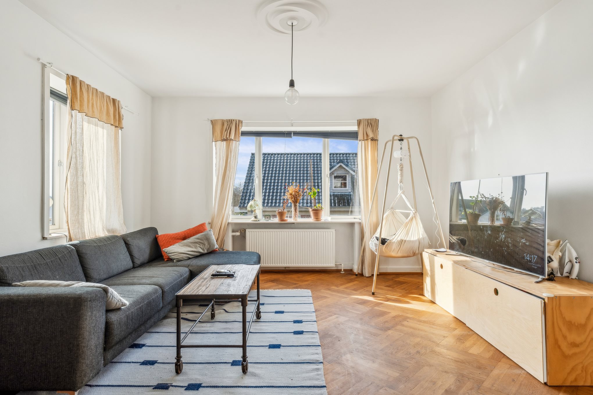 Fremhævet stue billede i fuldskærmstilstand. Billede af Stenaltvej 5, 8930 Randers NØ