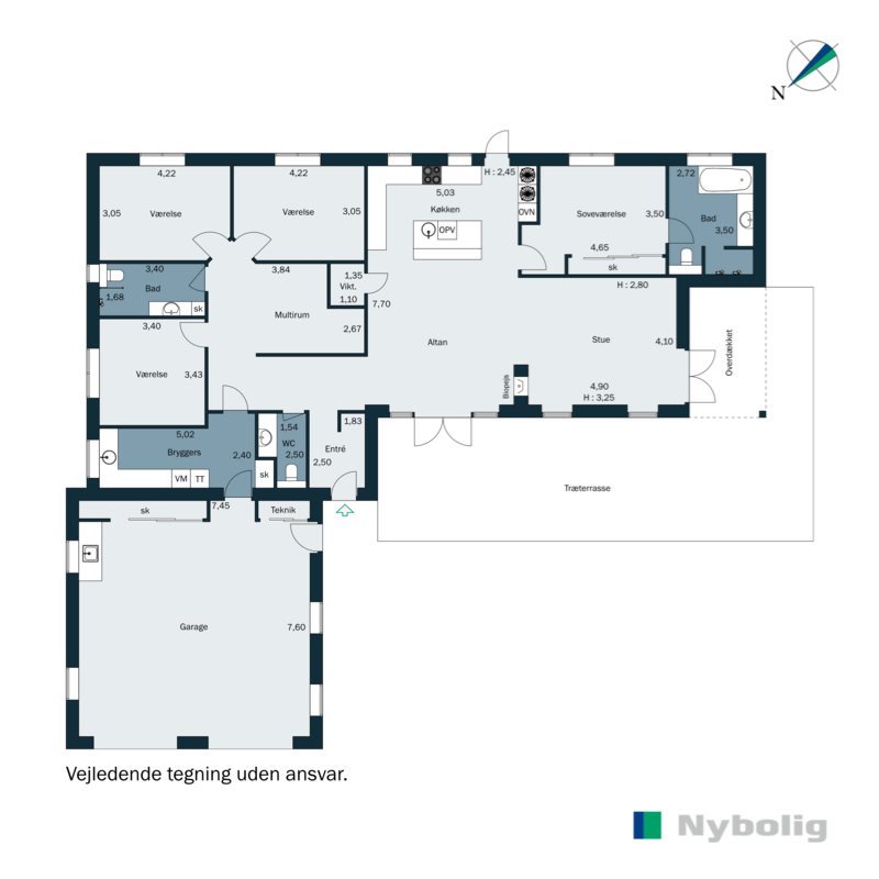 Plantegninger billede af Præstelunden 68, 8300 Odder