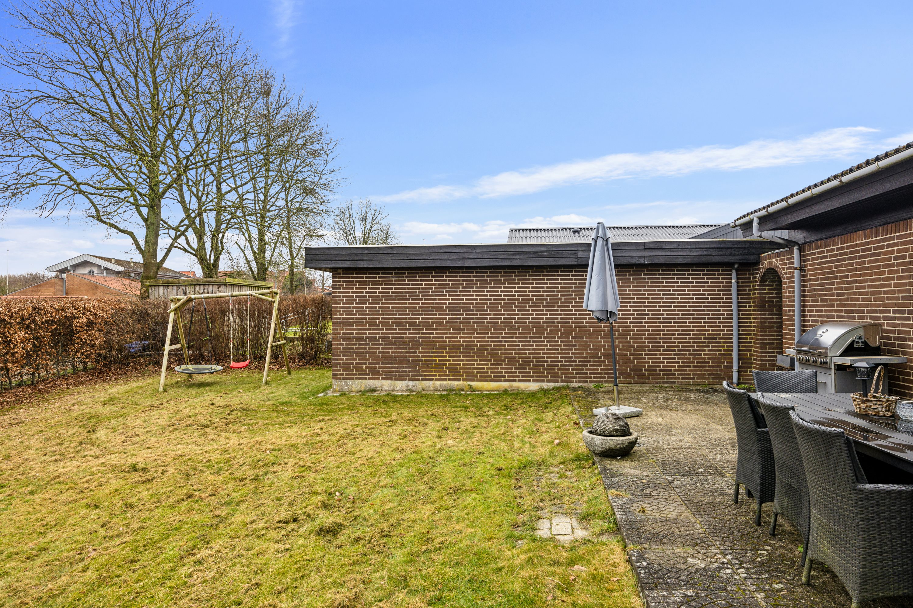 Fremhævet have billede i fuldskærmstilstand. Billede af Farvervænget 73, 9500 Hobro