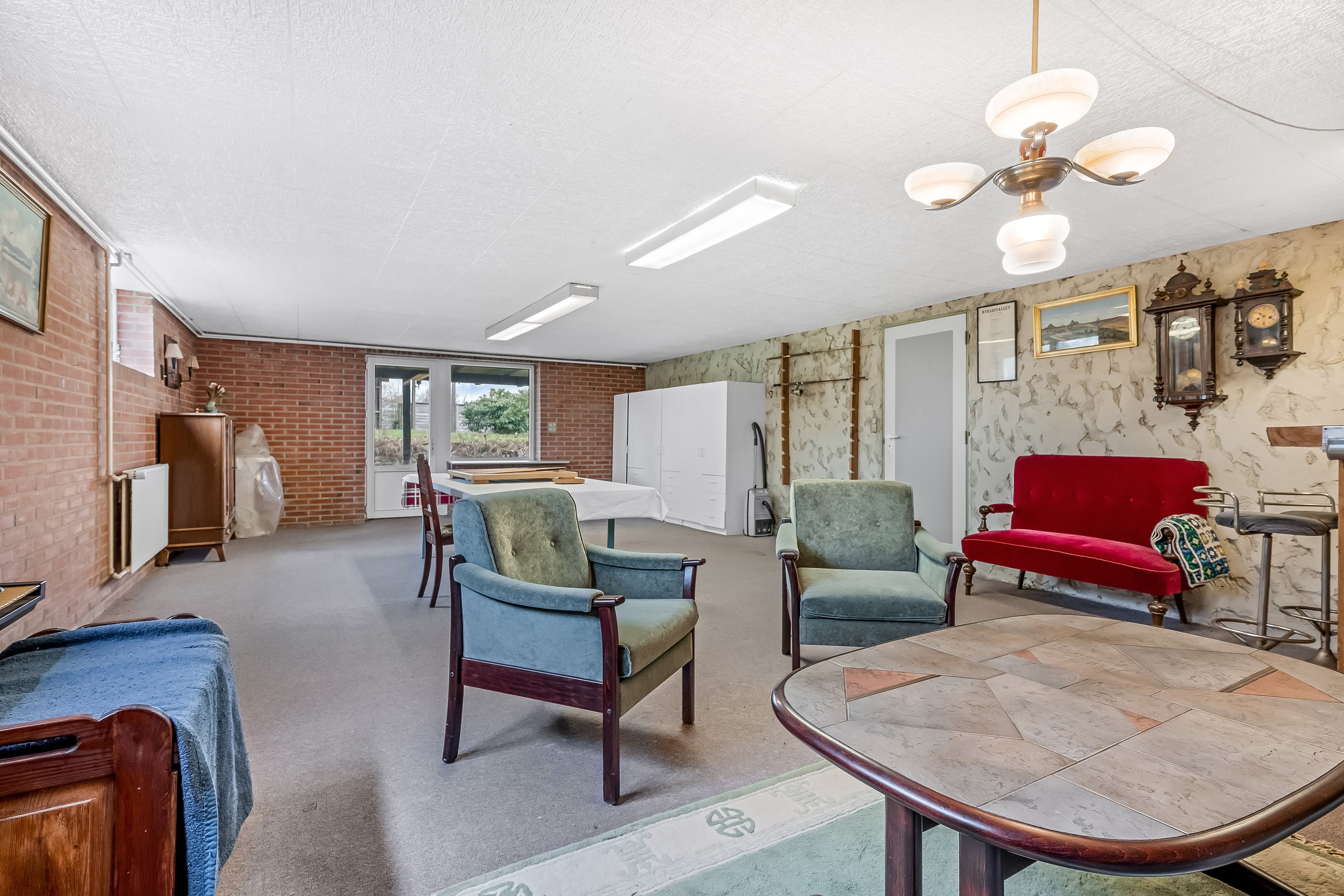 Fremhævet gildesal billede i fuldskærmstilstand. Billede af Bækmarksbrovej 153, Bøvling, 7650 Bøvlingbjerg