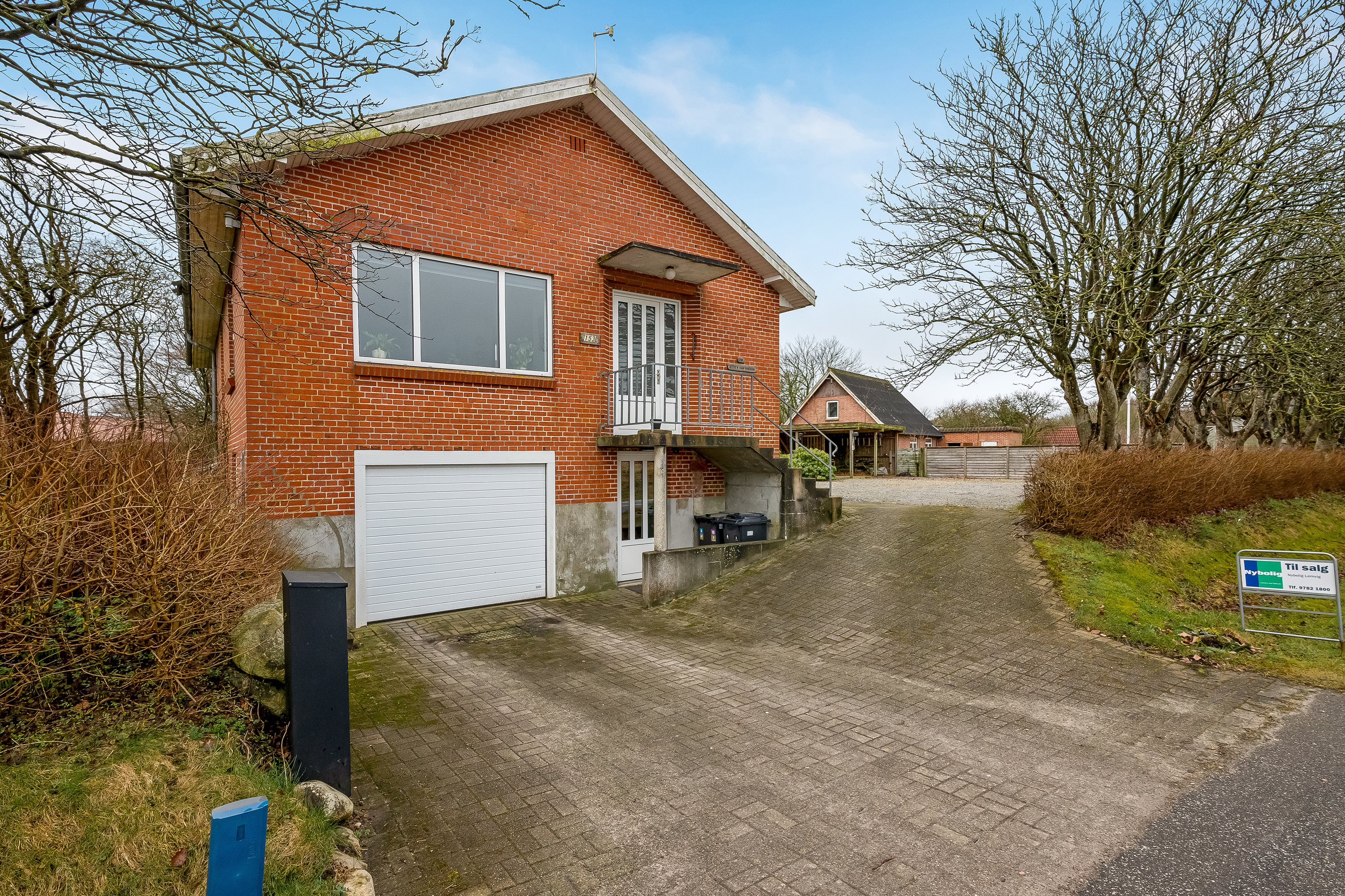 Miniaturebillede 1: ejendommen. Billede af Bækmarksbrovej 153, Bøvling, 7650 Bøvlingbjerg