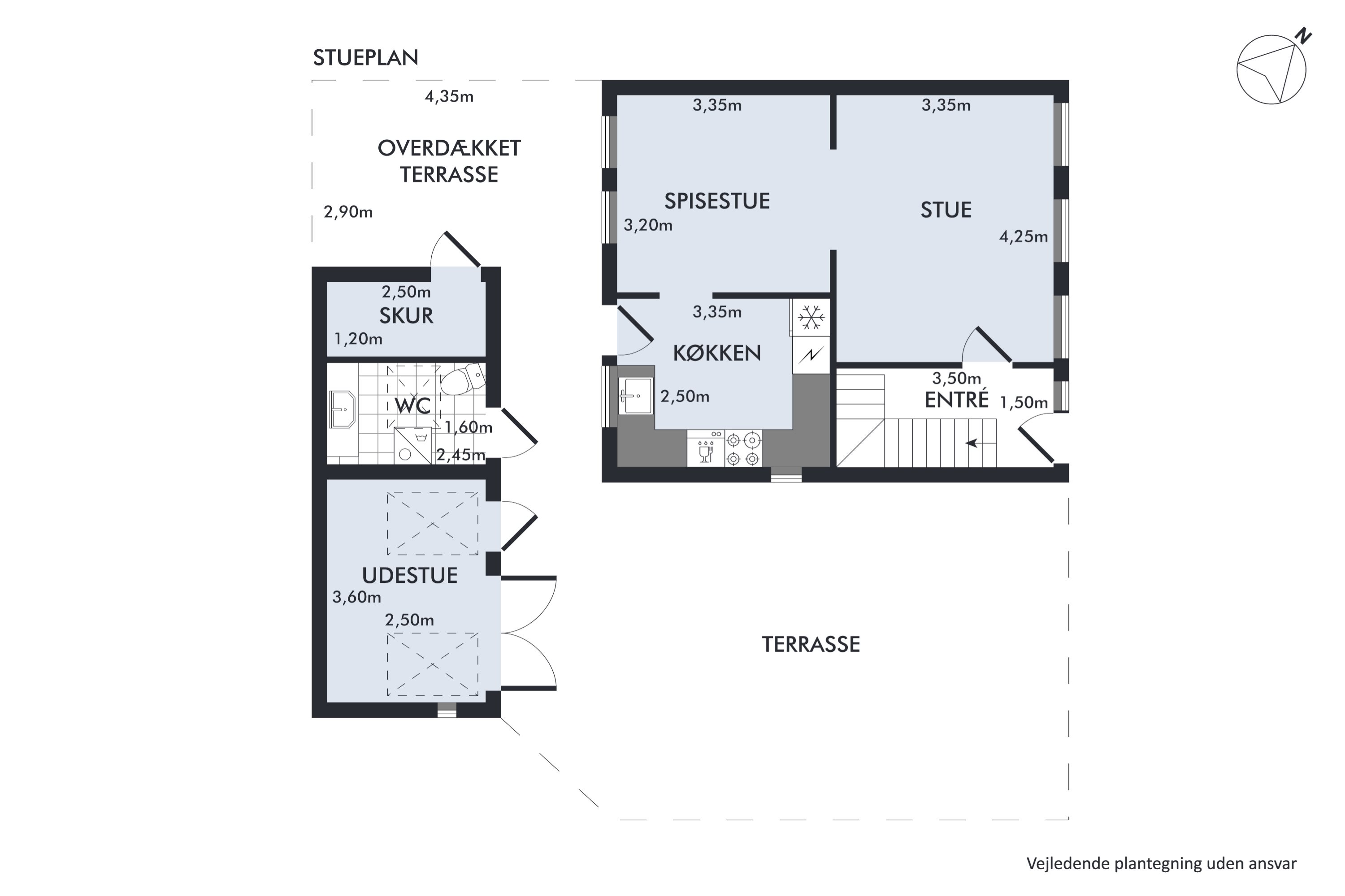 Plantegninger billede af P. Kornings Vej 10, 8960 Randers SØ
