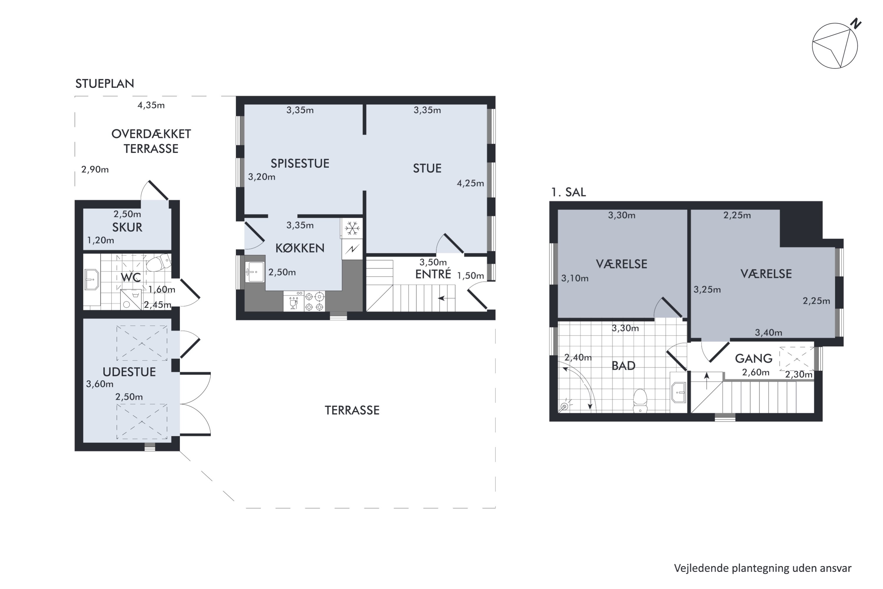Plantegninger billede af P. Kornings Vej 10, 8960 Randers SØ