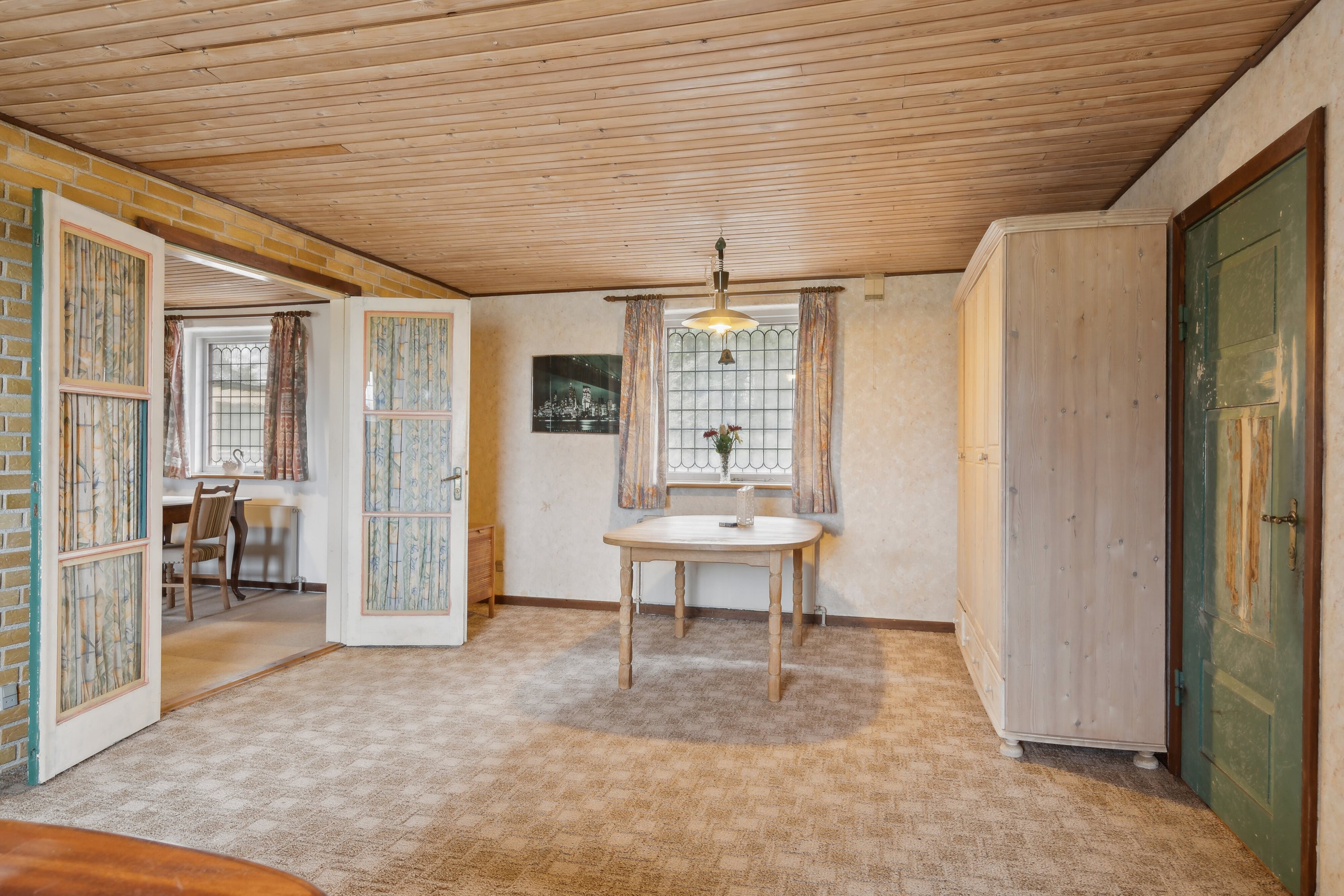 Fremhævet stue billede i fuldskærmstilstand. Billede af Skovgyden 53, Ørritslev Skov, 5450 Otterup