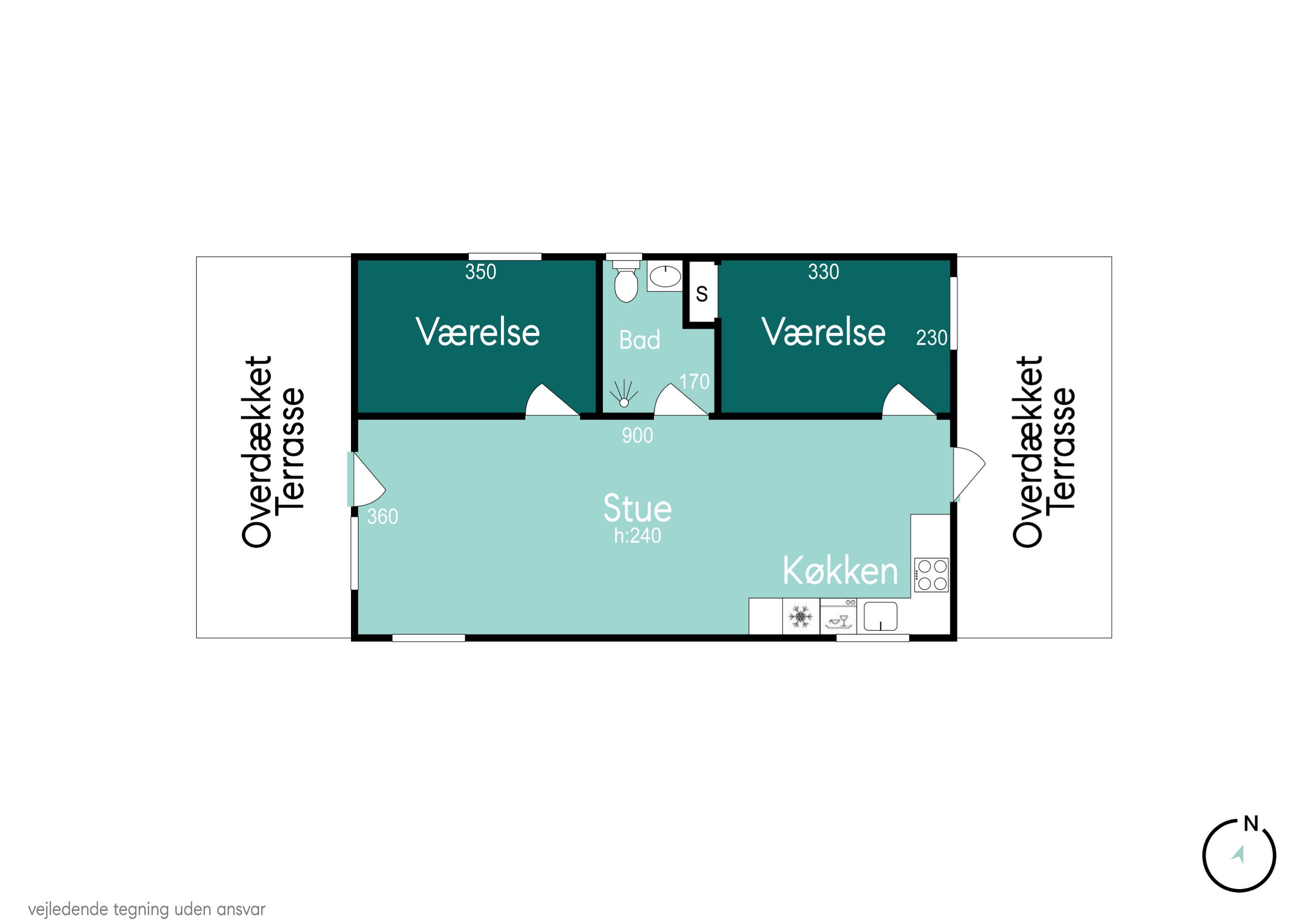 Plantegninger billede af Pilegårdens Haveby 17, 2860 Søborg