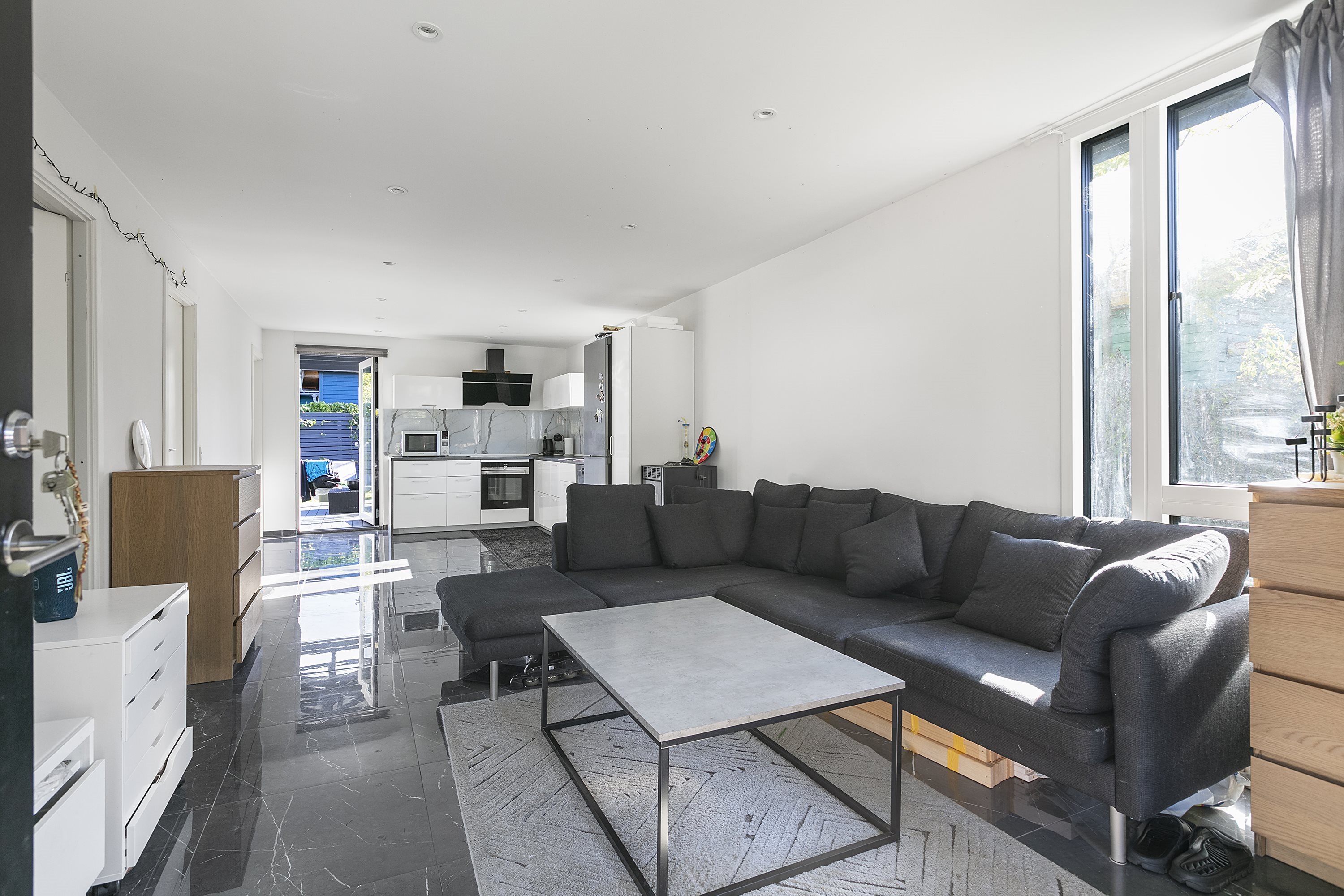 Miniaturebillede 1: stue. Billede af Pilegårdens Haveby 17, 2860 Søborg