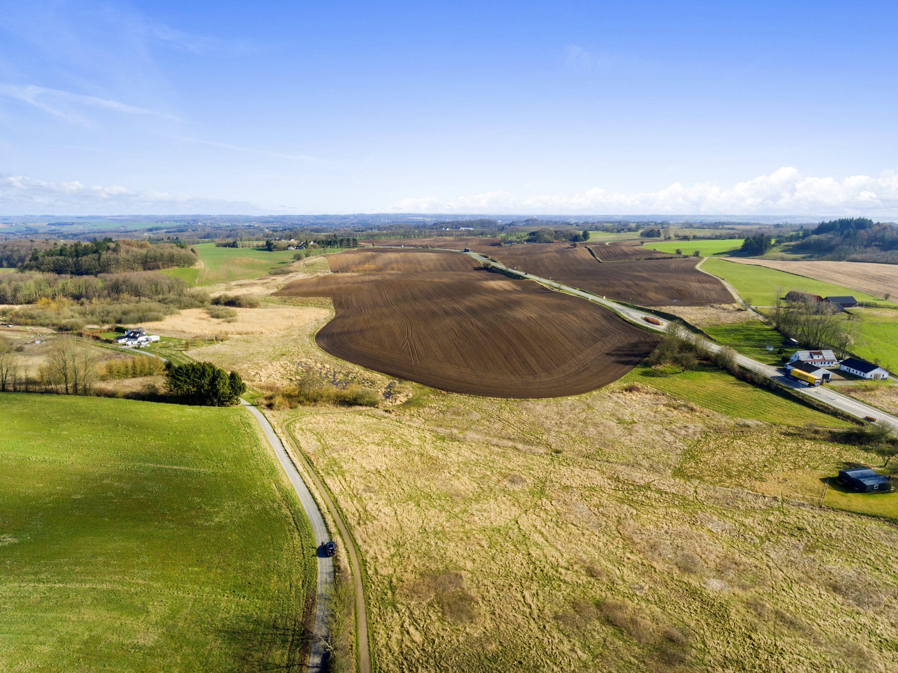 Fremhævet grund billede i fuldskærmstilstand. Billede af Horsensvej 70, Tebstrup, 8660 Skanderborg