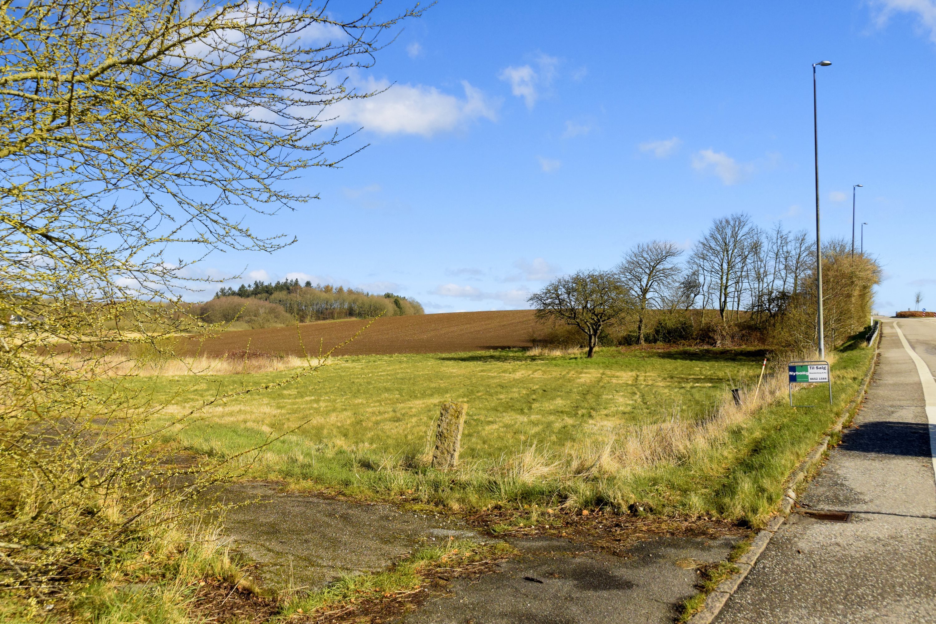 Fremhævet grund billede i fuldskærmstilstand. Billede af Horsensvej 70, Tebstrup, 8660 Skanderborg