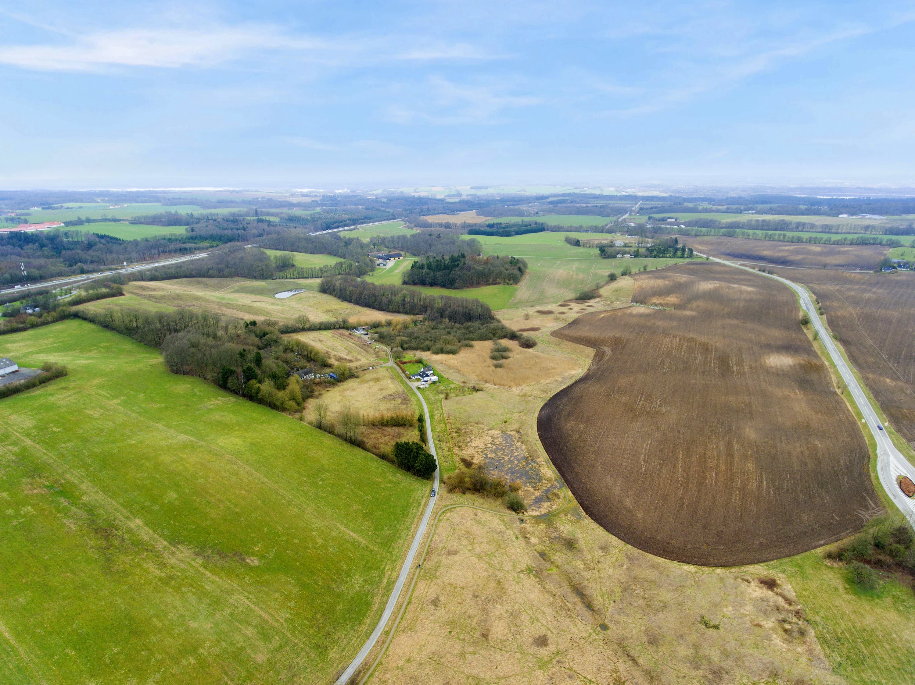 Fremhævet grund billede i fuldskærmstilstand. Billede af Horsensvej 70, Tebstrup, 8660 Skanderborg