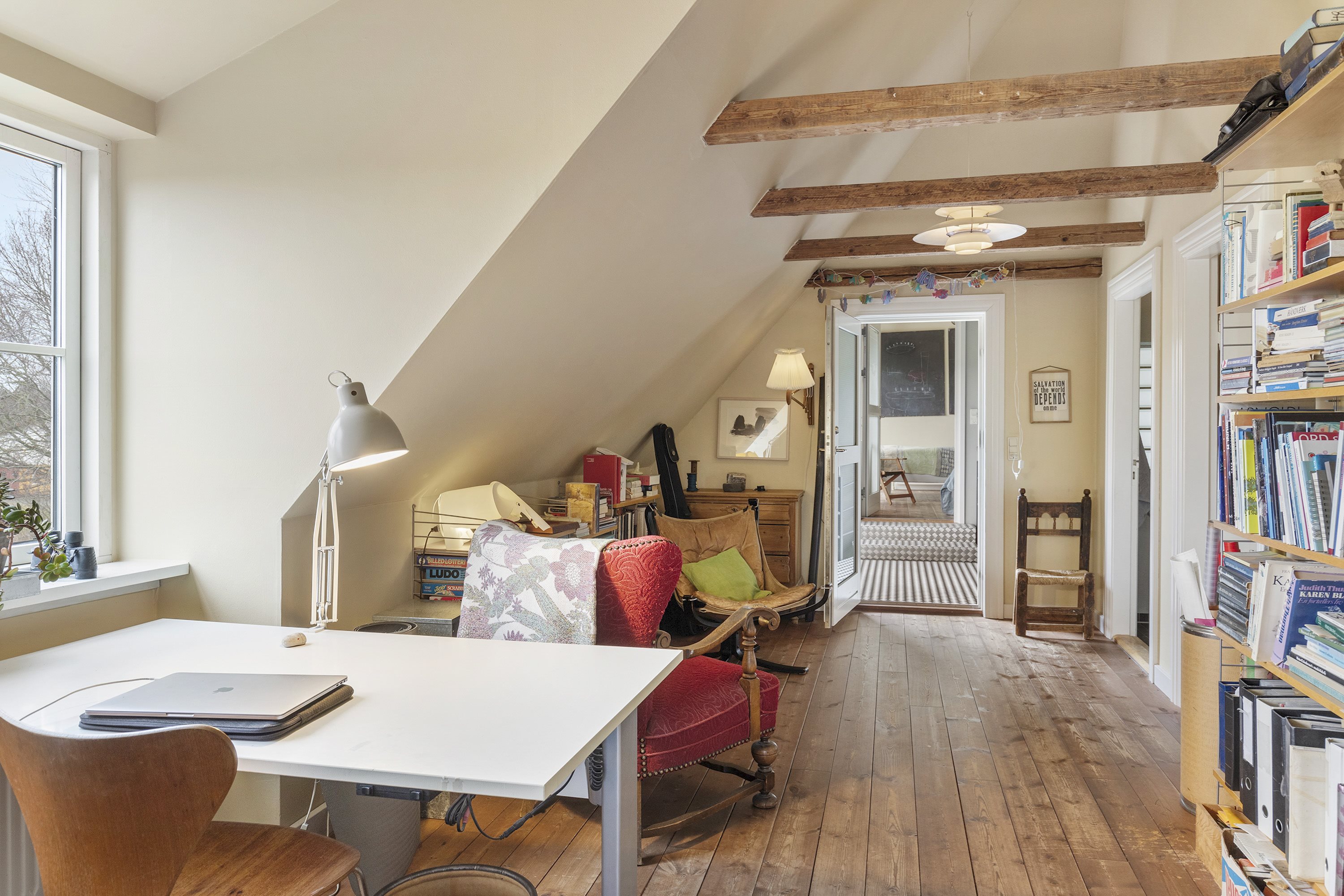 Fremhævet gang billede i fuldskærmstilstand. Billede af Elkærvej 6, Tversted, 9881 Bindslev