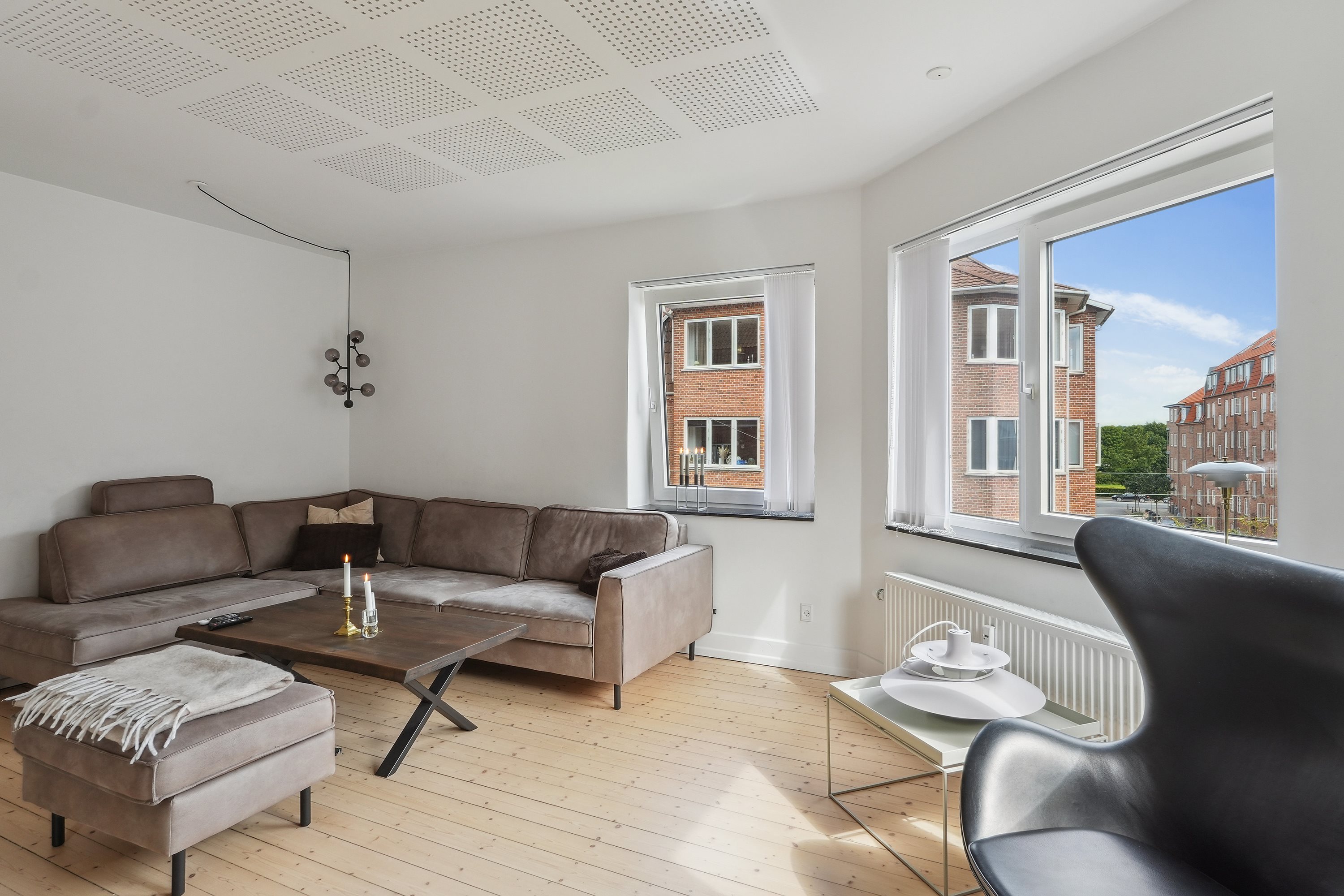 Fremhævet stue billede i fuldskærmstilstand. Billede af Schleppegrellsgade 67, 2. th., 9000 Aalborg