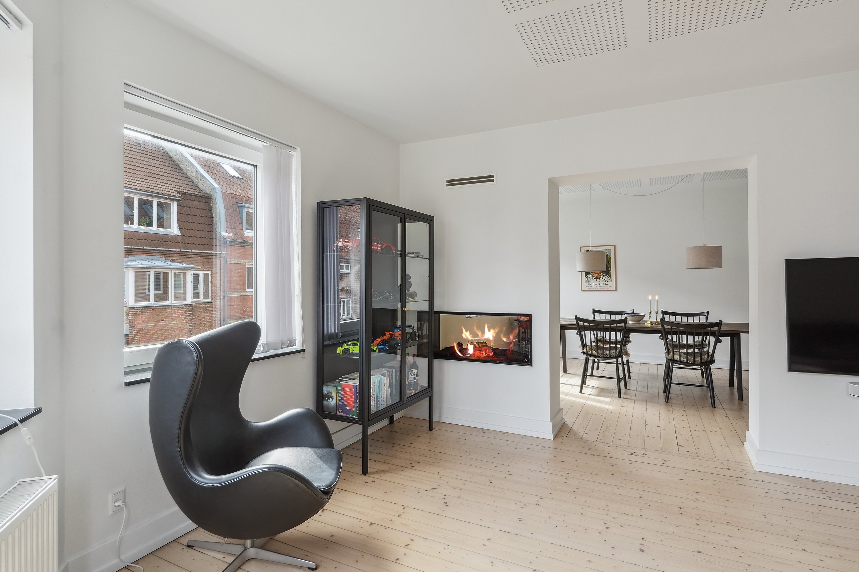 Fremhævet stue billede i fuldskærmstilstand. Billede af Schleppegrellsgade 67, 2. th., 9000 Aalborg