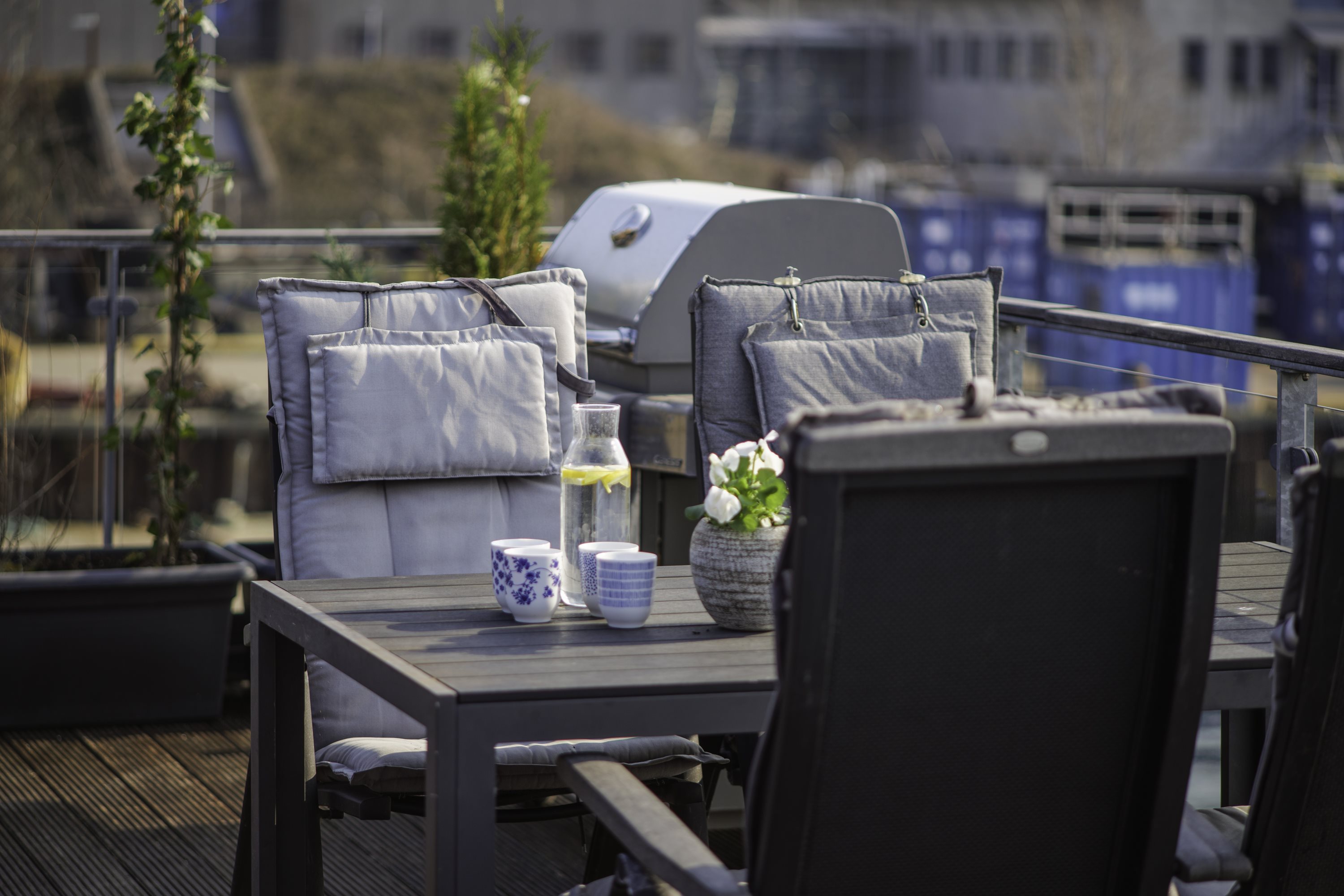 Fremhævet tagterrasse billede i fuldskærmstilstand. Billede af William Wains Gade 13A, 1432 København K