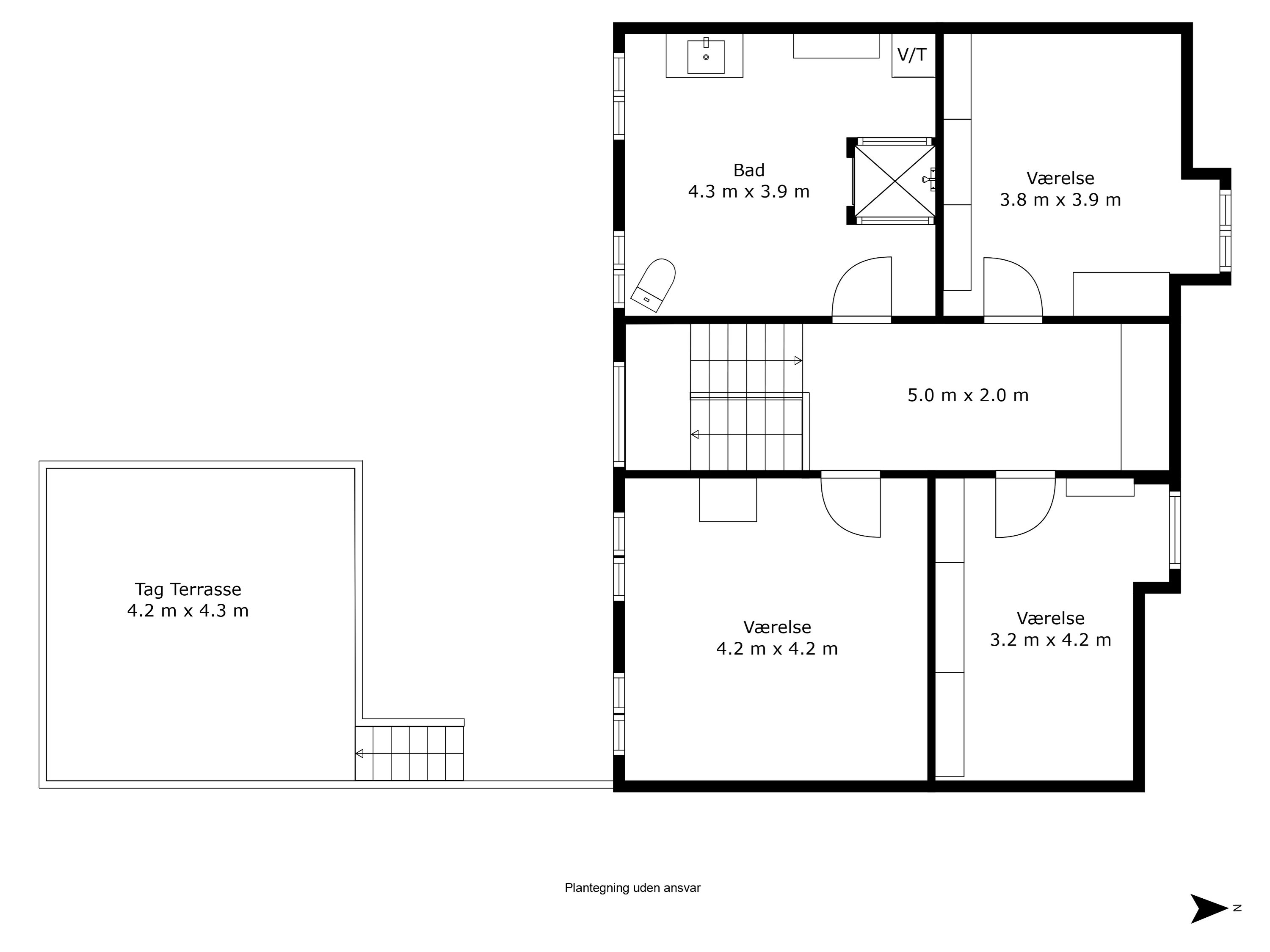 Plantegninger billede af Østergade 26B, 5600 Faaborg