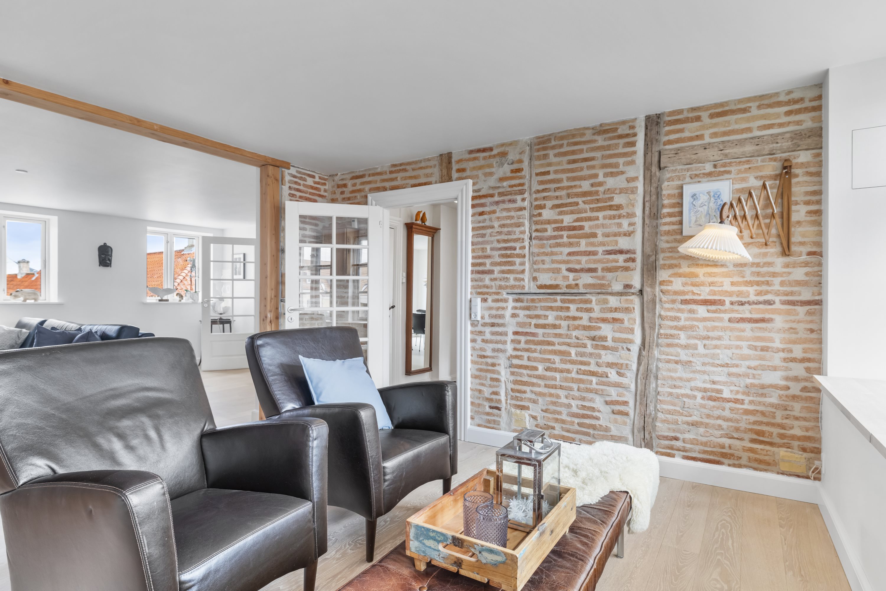 Fremhævet stue billede i fuldskærmstilstand. Billede af Østergade 26B, 5600 Faaborg