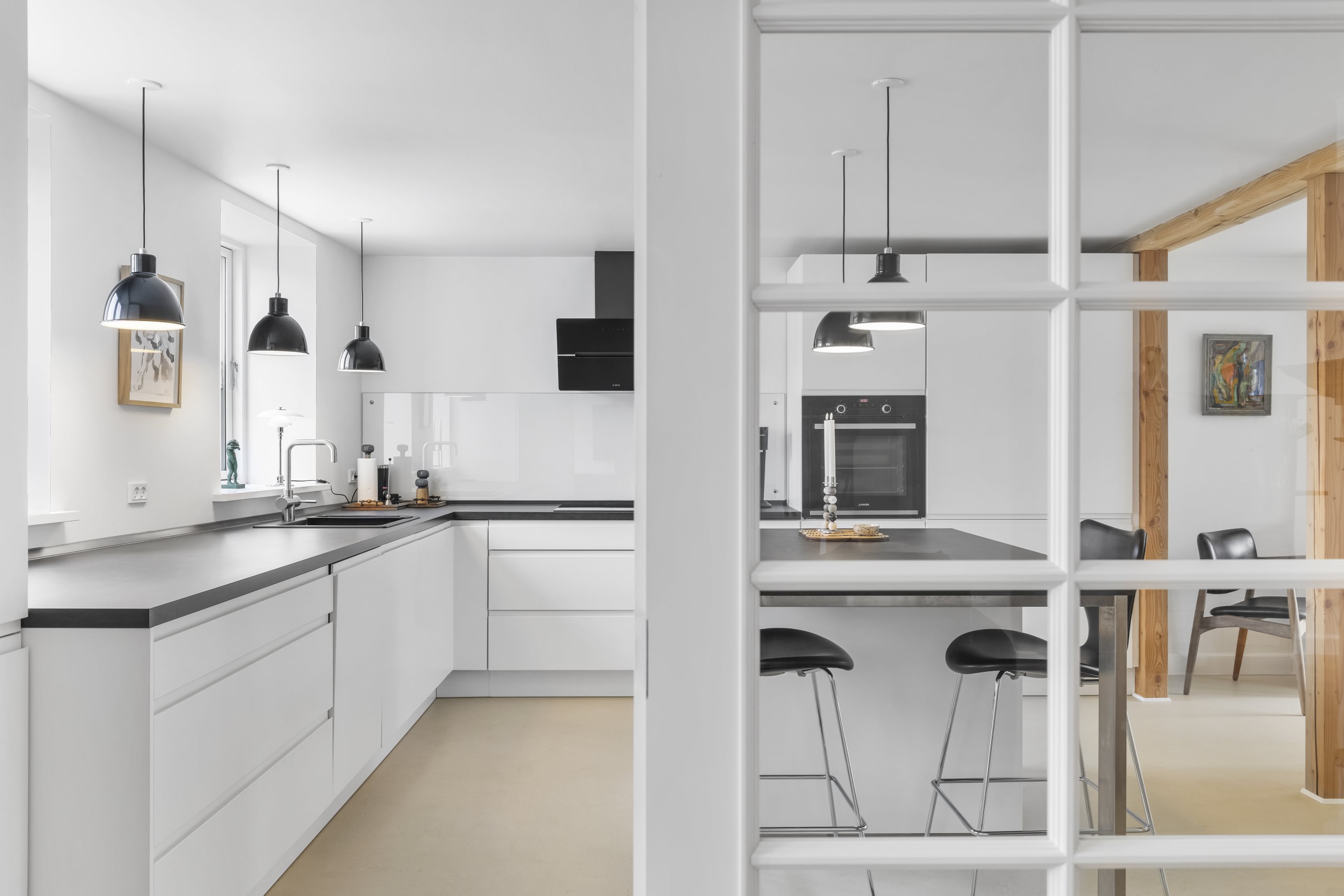 Fremhævet køkken billede i fuldskærmstilstand. Billede af Østergade 26B, 5600 Faaborg