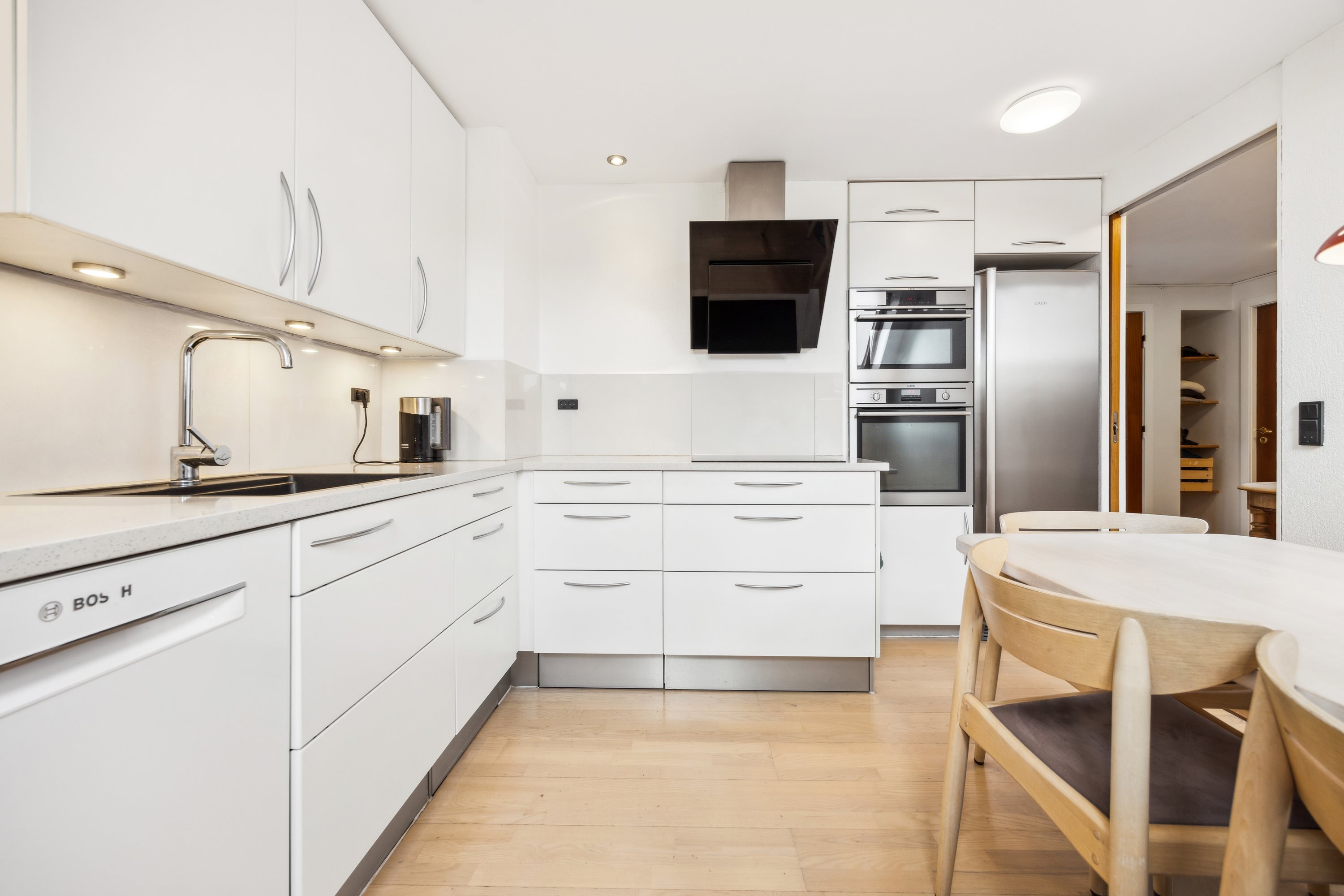 Fremhævet køkken billede i fuldskærmstilstand. Billede af Terpsvej 10, Birkelse, 9440 Aabybro