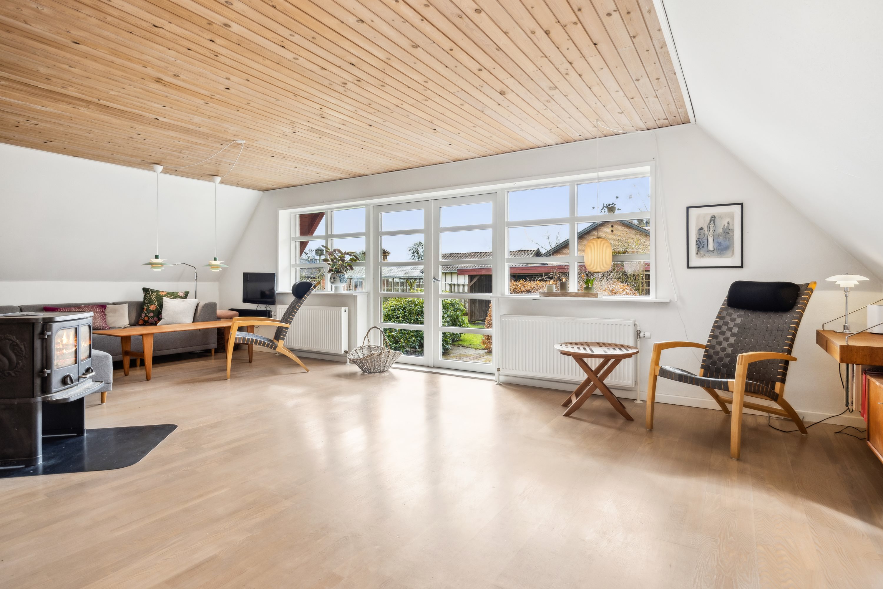 Fremhævet stue billede i fuldskærmstilstand. Billede af Terpsvej 10, Birkelse, 9440 Aabybro