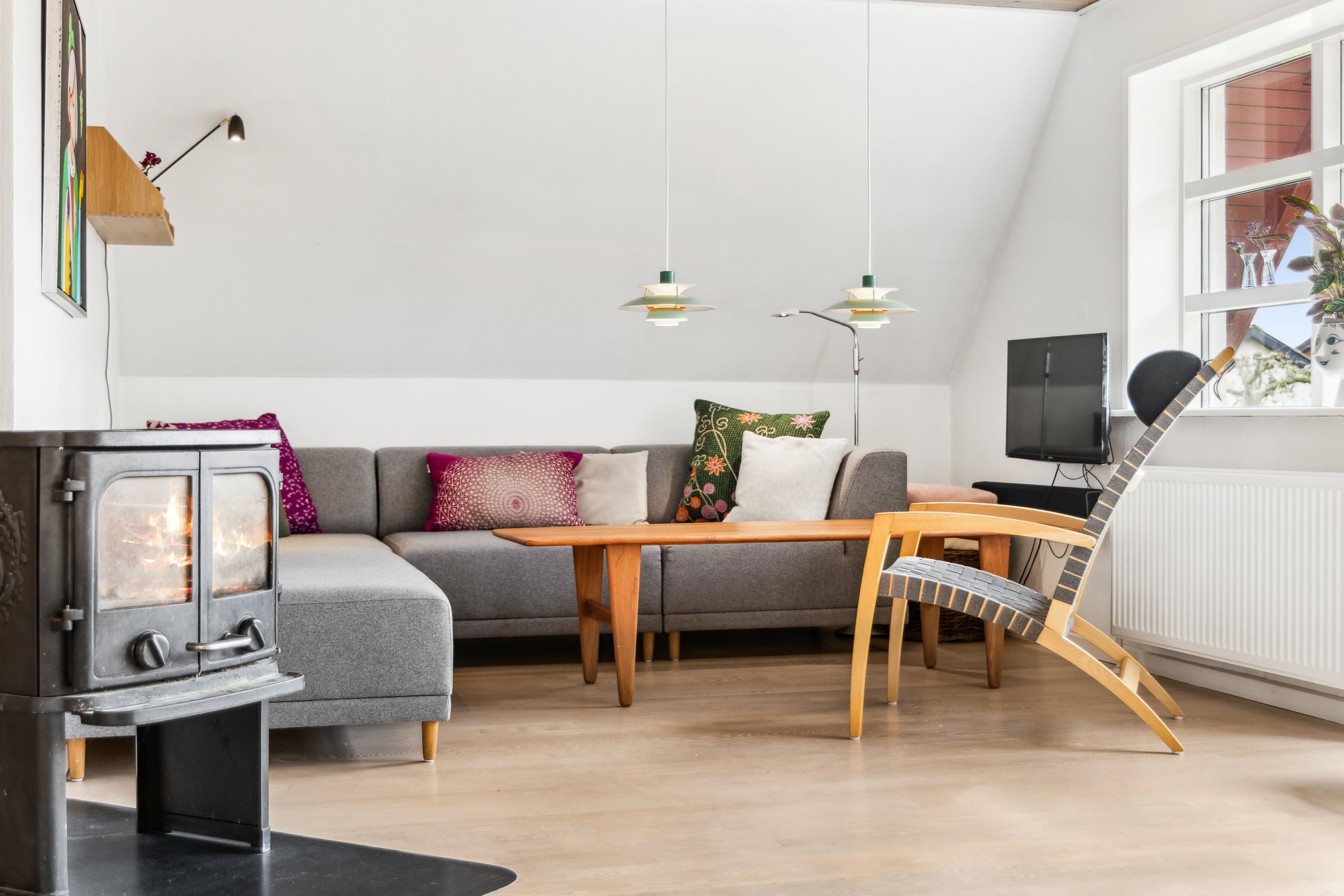 Fremhævet stue billede i fuldskærmstilstand. Billede af Terpsvej 10, Birkelse, 9440 Aabybro