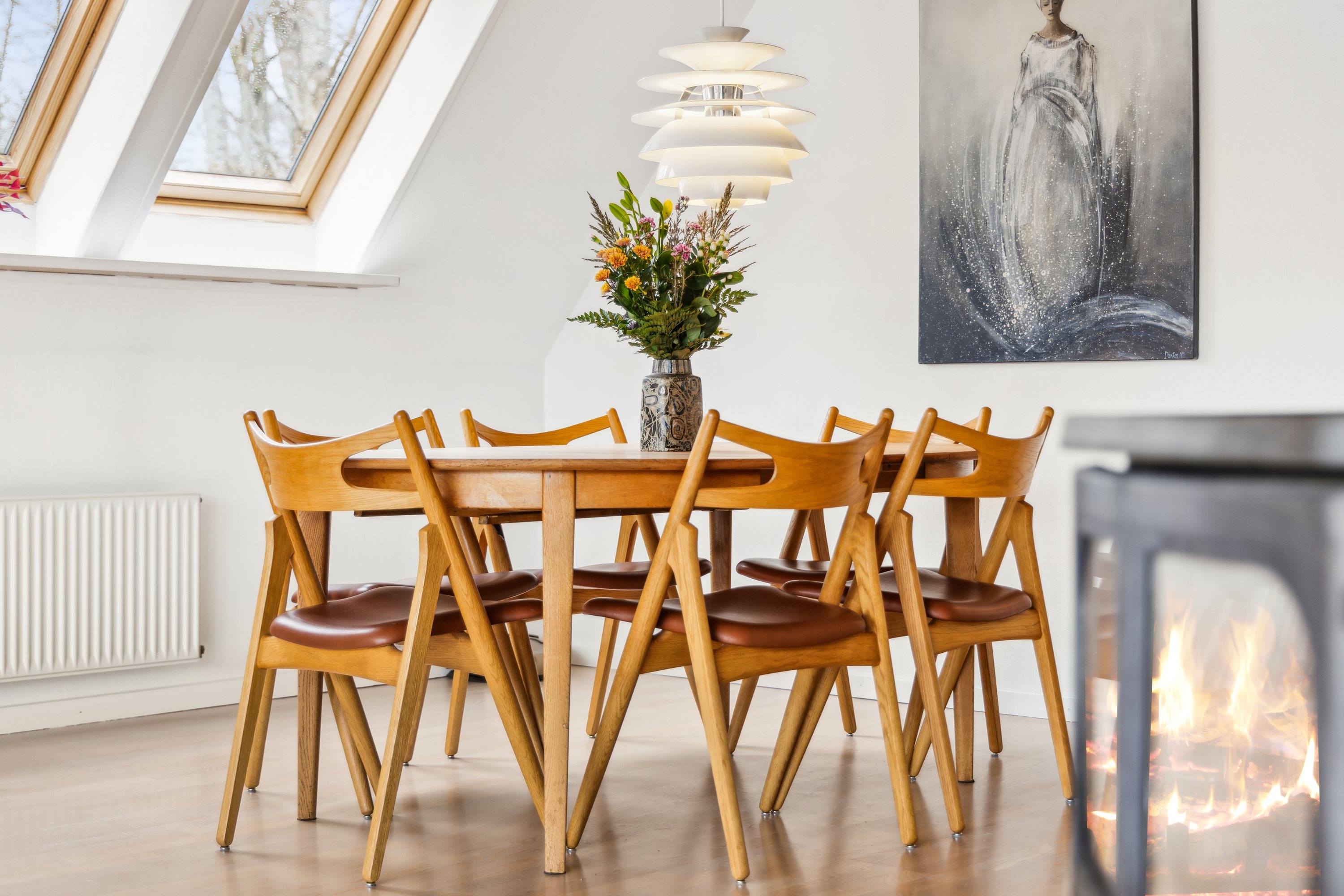 Fremhævet stue billede i fuldskærmstilstand. Billede af Terpsvej 10, Birkelse, 9440 Aabybro